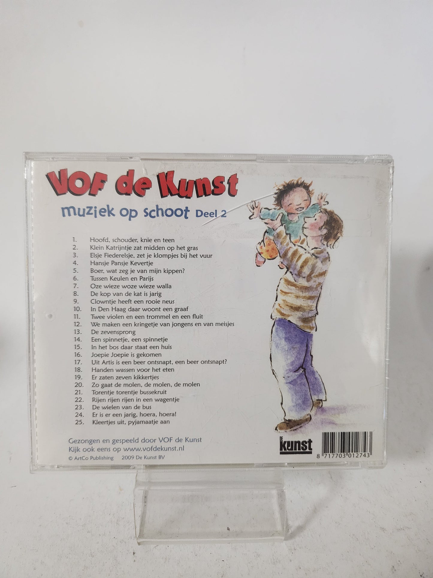 VOF de Kunst: Muziek op Schoot Deel 2 CD - Cd
