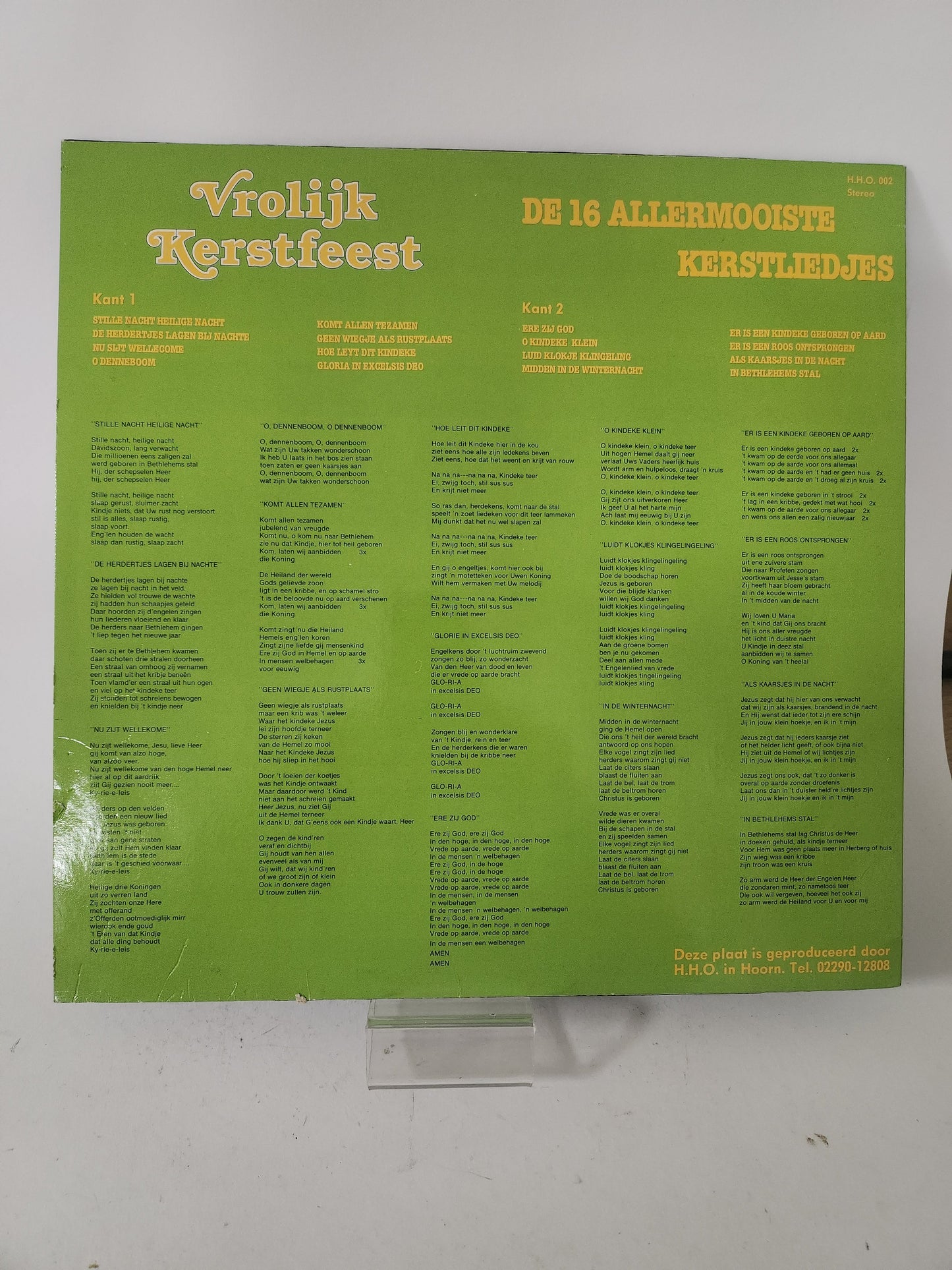 Vrolijk Kerstfeest: de 16 Allermooiste Kerstliedjes LP Vinyl - Lp Vinyl