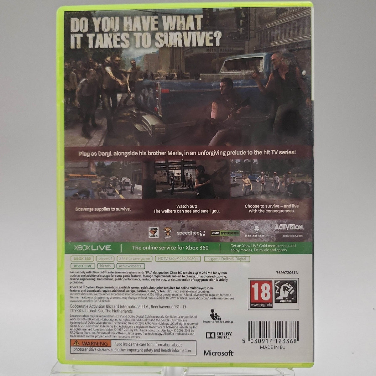 Walking Dead Survival Instinct Xbox 360 - Feniks Gameshop