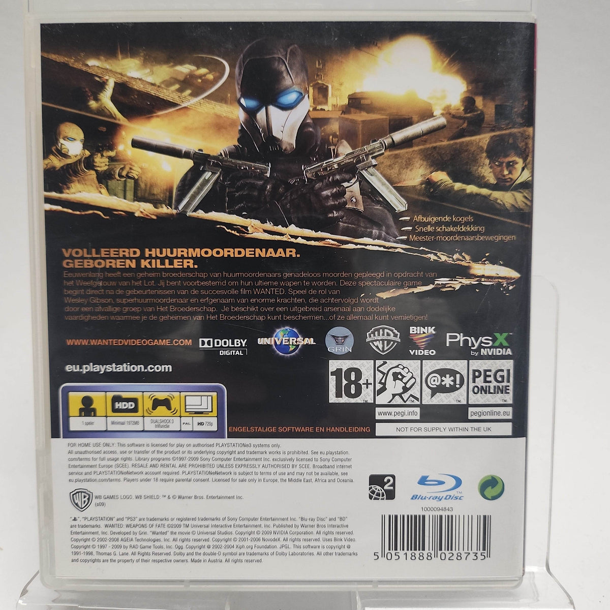 Wanted Weapons of Fate Playstation 3 - Feniks Gameshop