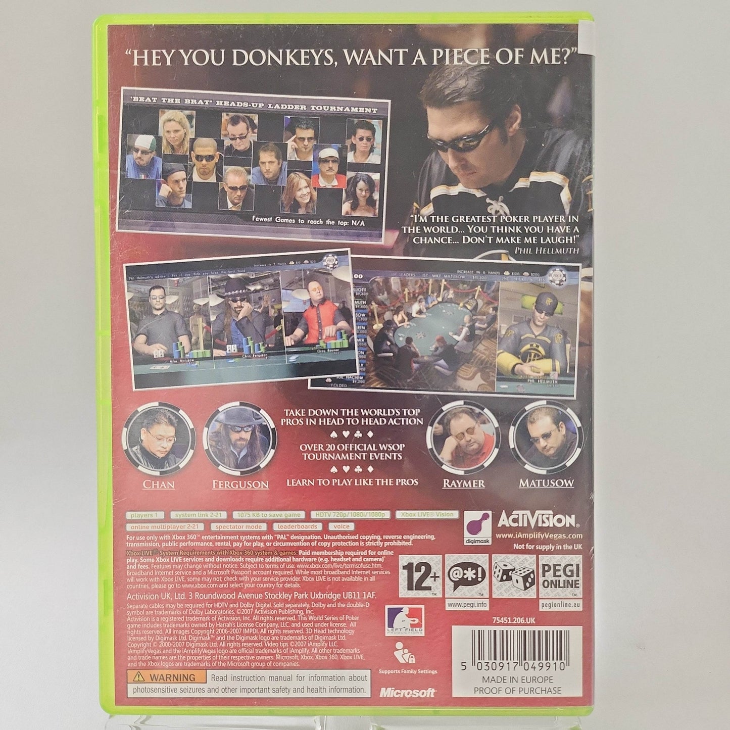 World Series of Poker 2008 Xbox 360 - Feniks Gameshop