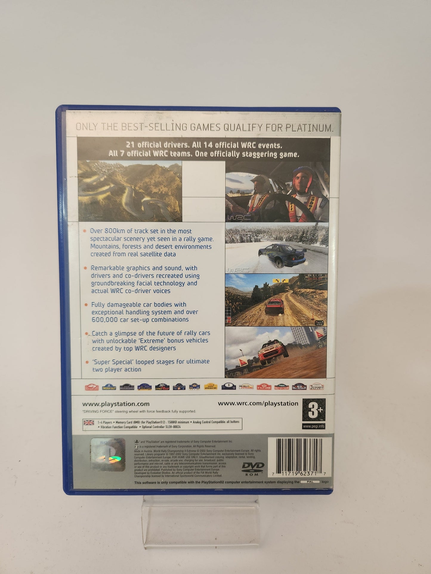 WRC II Extreme (No Book) PlayStation 2 - Playstation 2 Games