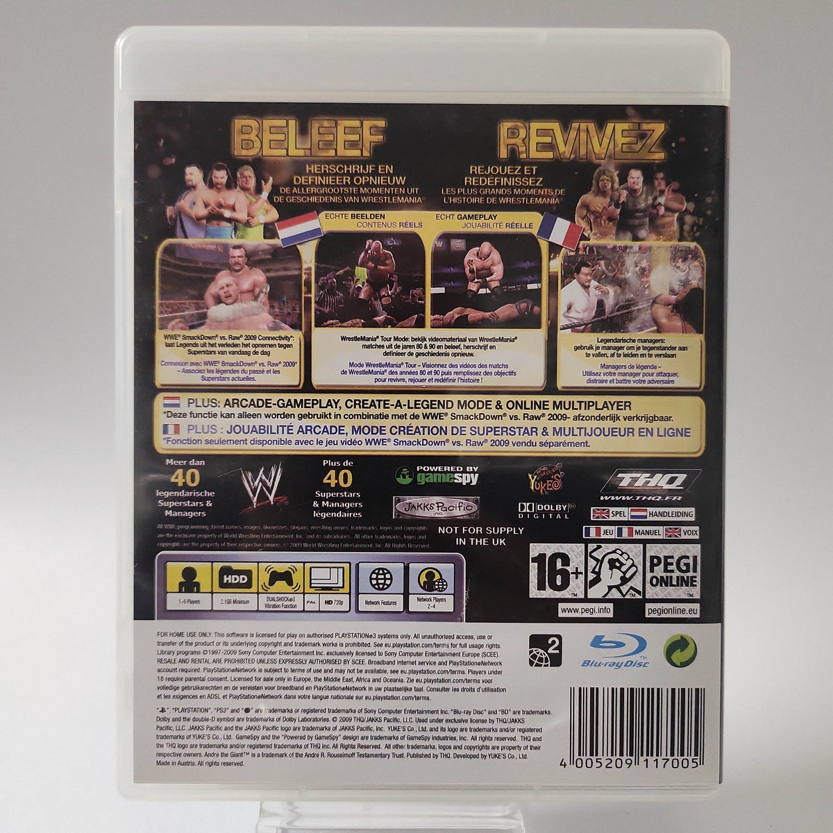 WWE Legends of Wrestle Mania Playstation 3 - Feniks Gameshop