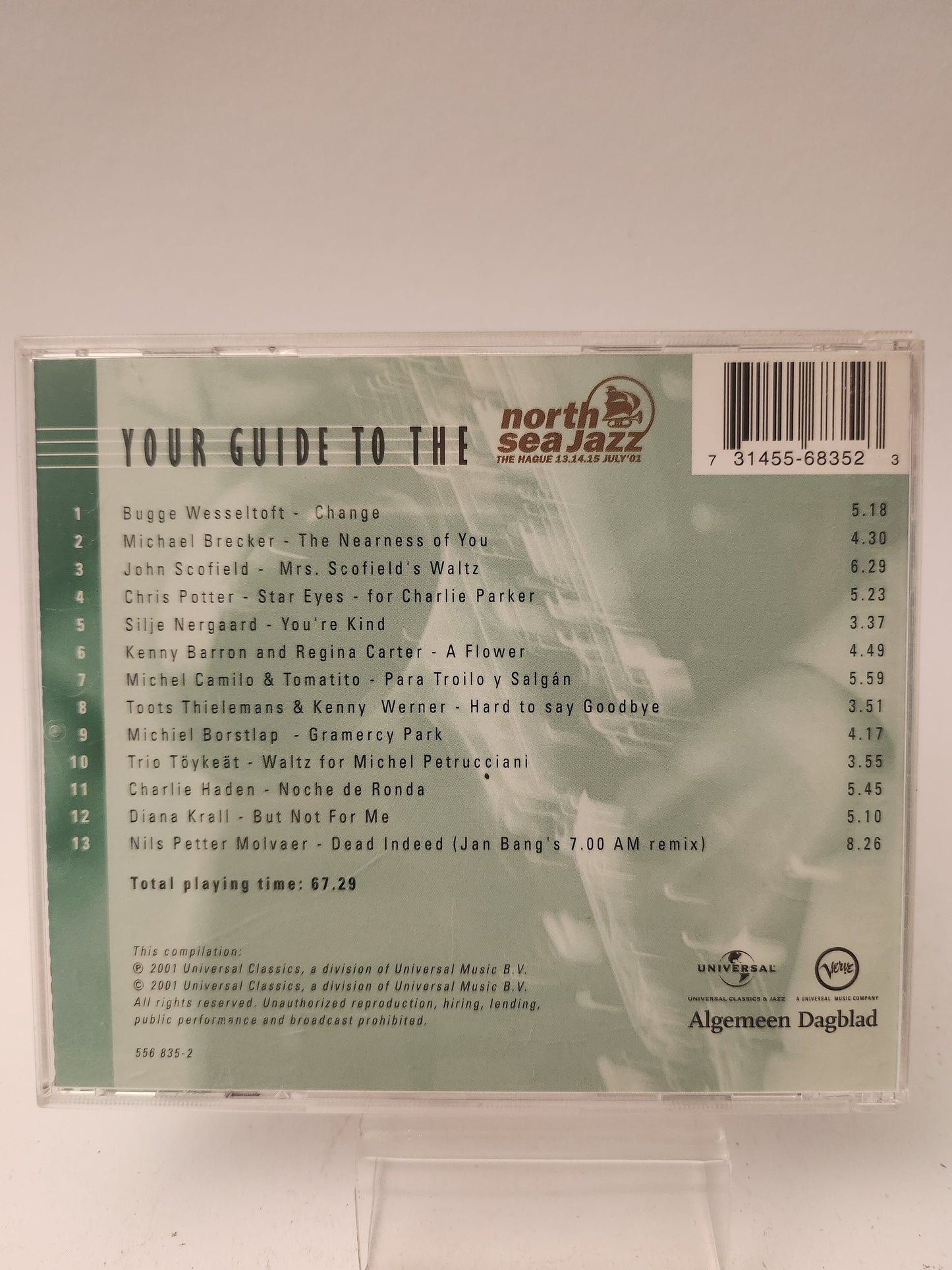 Your Guide to the North Sea Jazz Festival 2001 CD - Cd