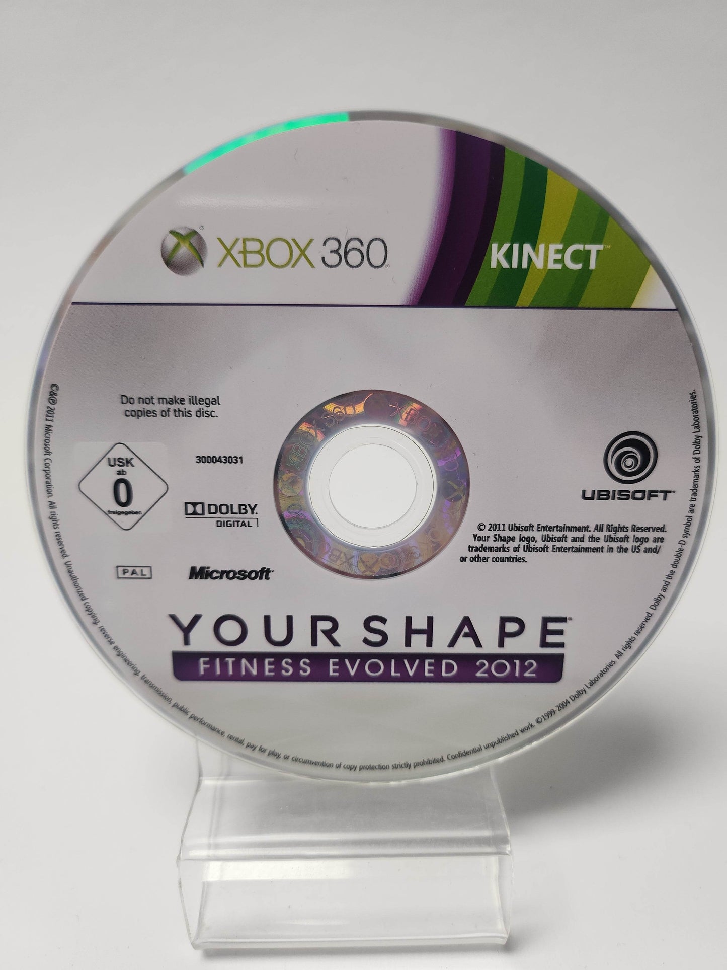 Your Shape Fitness Evolved 2012 (Disc Only) Xbox 360 - Feniks Gameshop