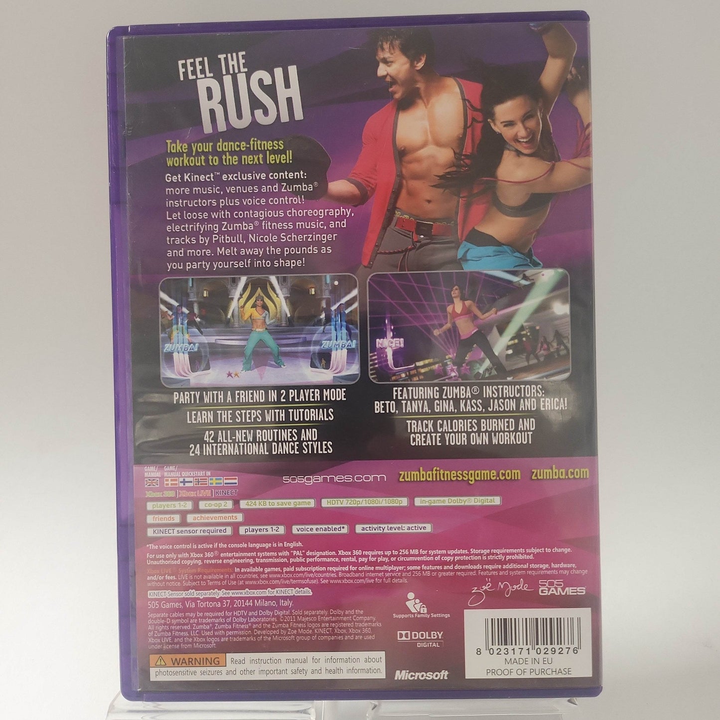 Zumba Fitness Rush Xbox 360 - Feniks Gameshop