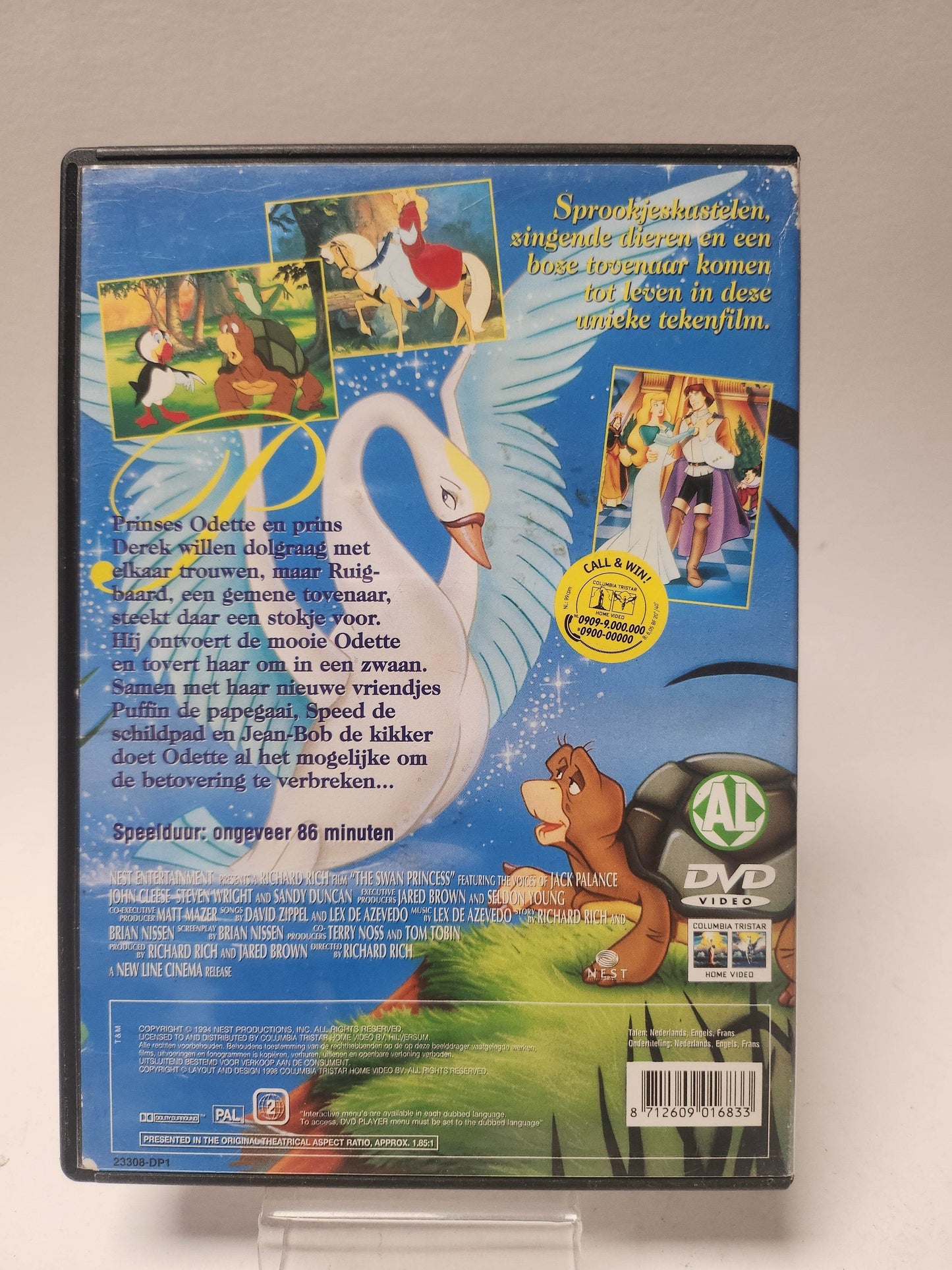 Zwanenprinses DVD - Feniks Gameshop