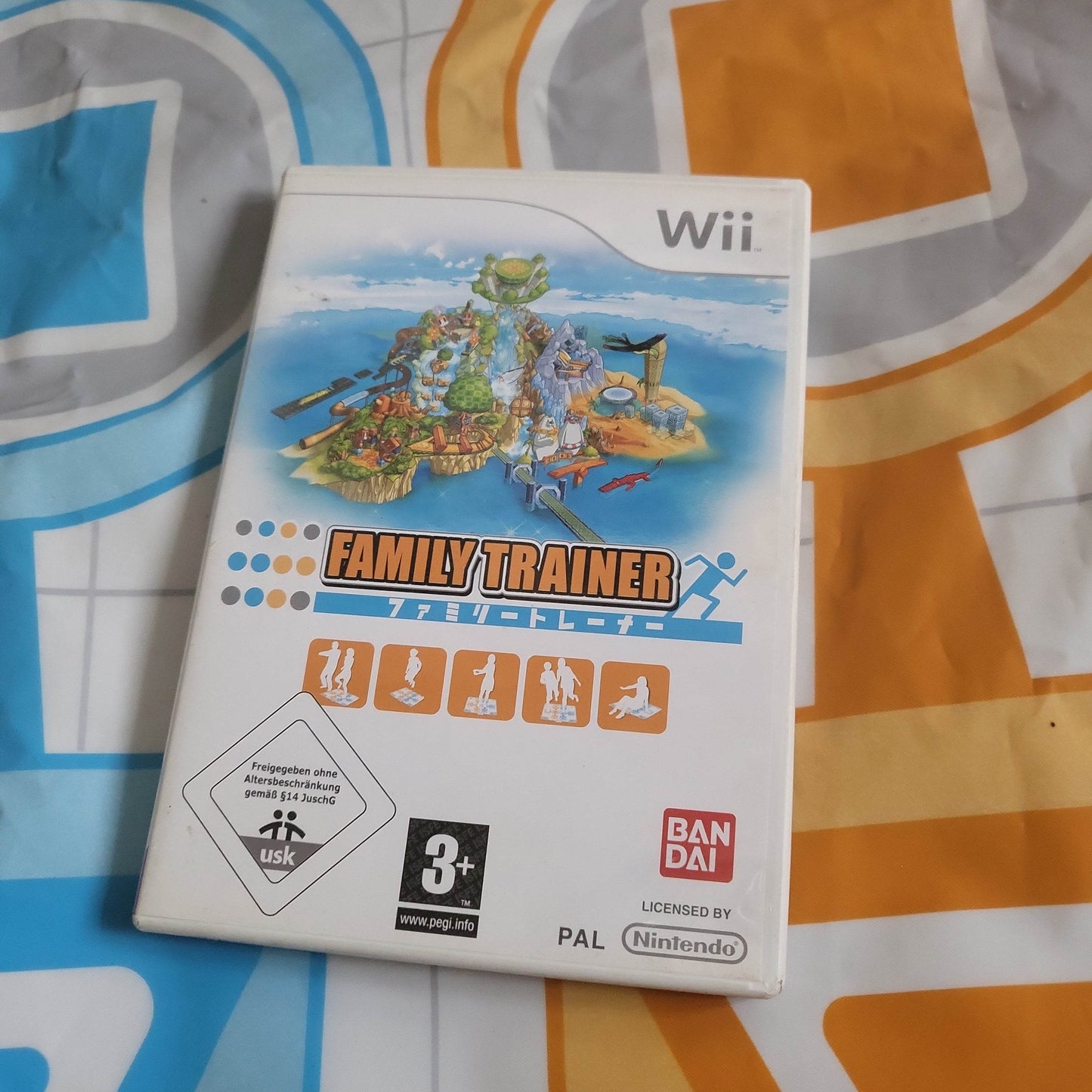 Family Trainer inclusief mat en in doos Nintendo Wii - Feniks Gameshop