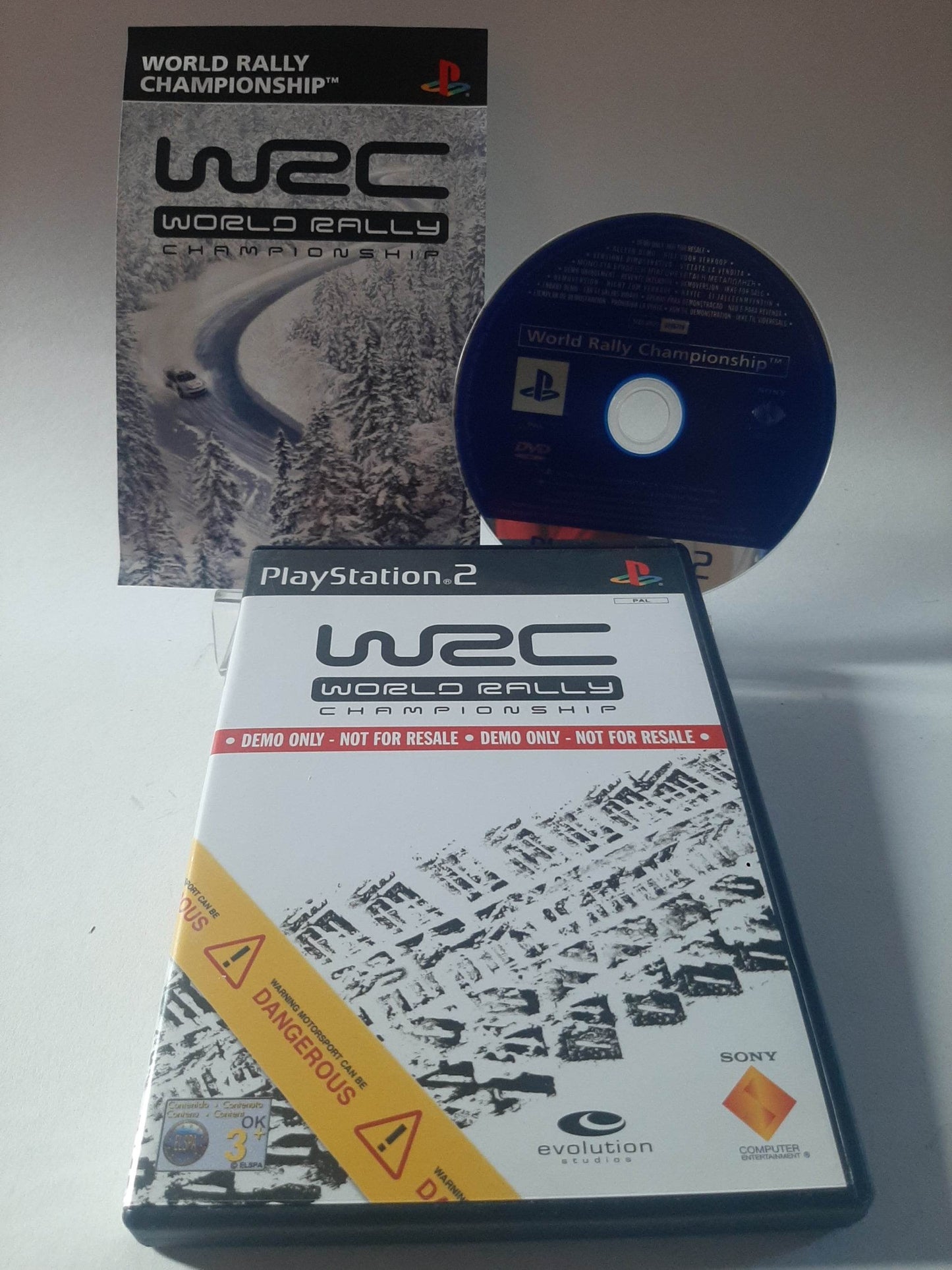 WRC World Rally Championship Demo Disc Playstation 2 - Feniks Gameshop