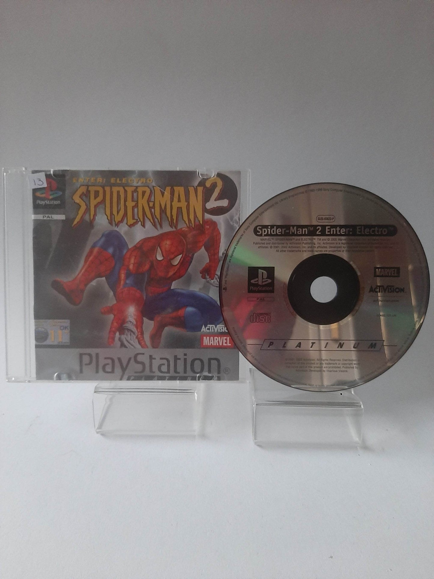 Spider-man 2 Enter: Electro Platinum Playstation 1 - Feniks Gameshop