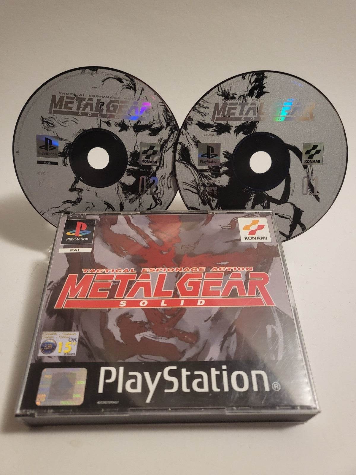 Metal Gear Solid Tactical Espionage Action Playstation 1 - Feniks Gameshop