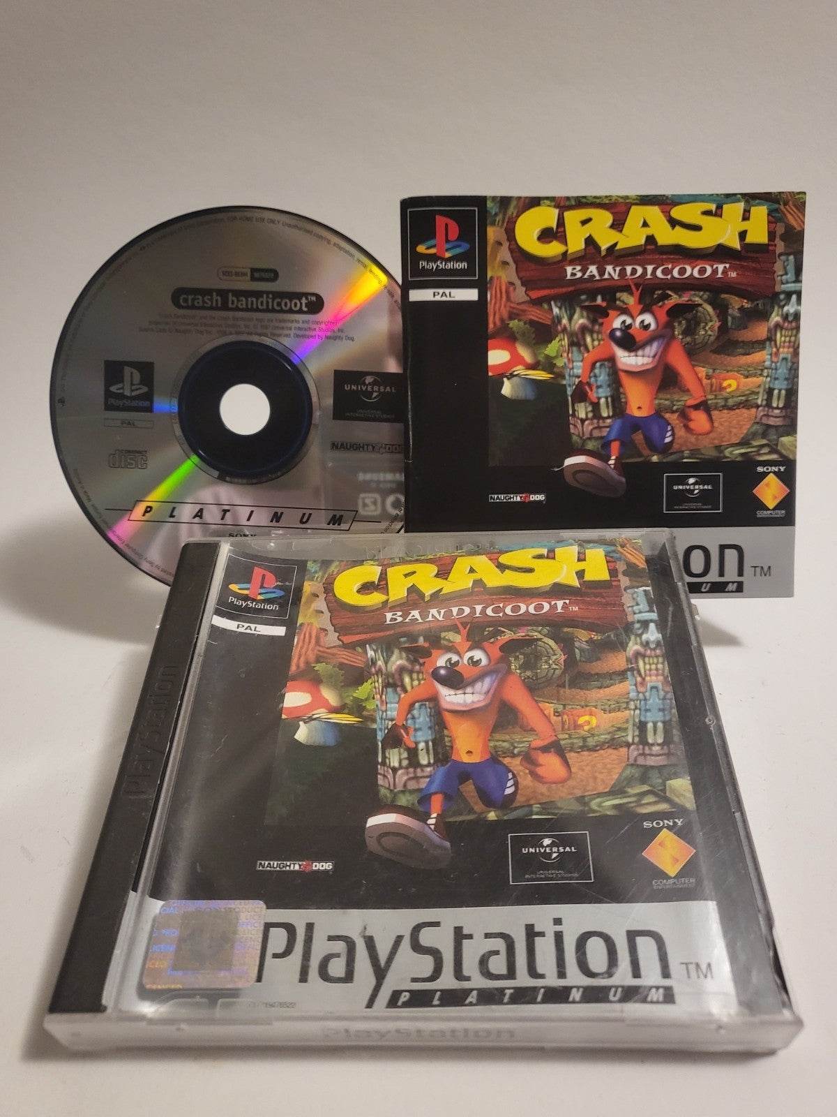 Crash Bandicoot Platinum Playstation 1 - Feniks Gameshop