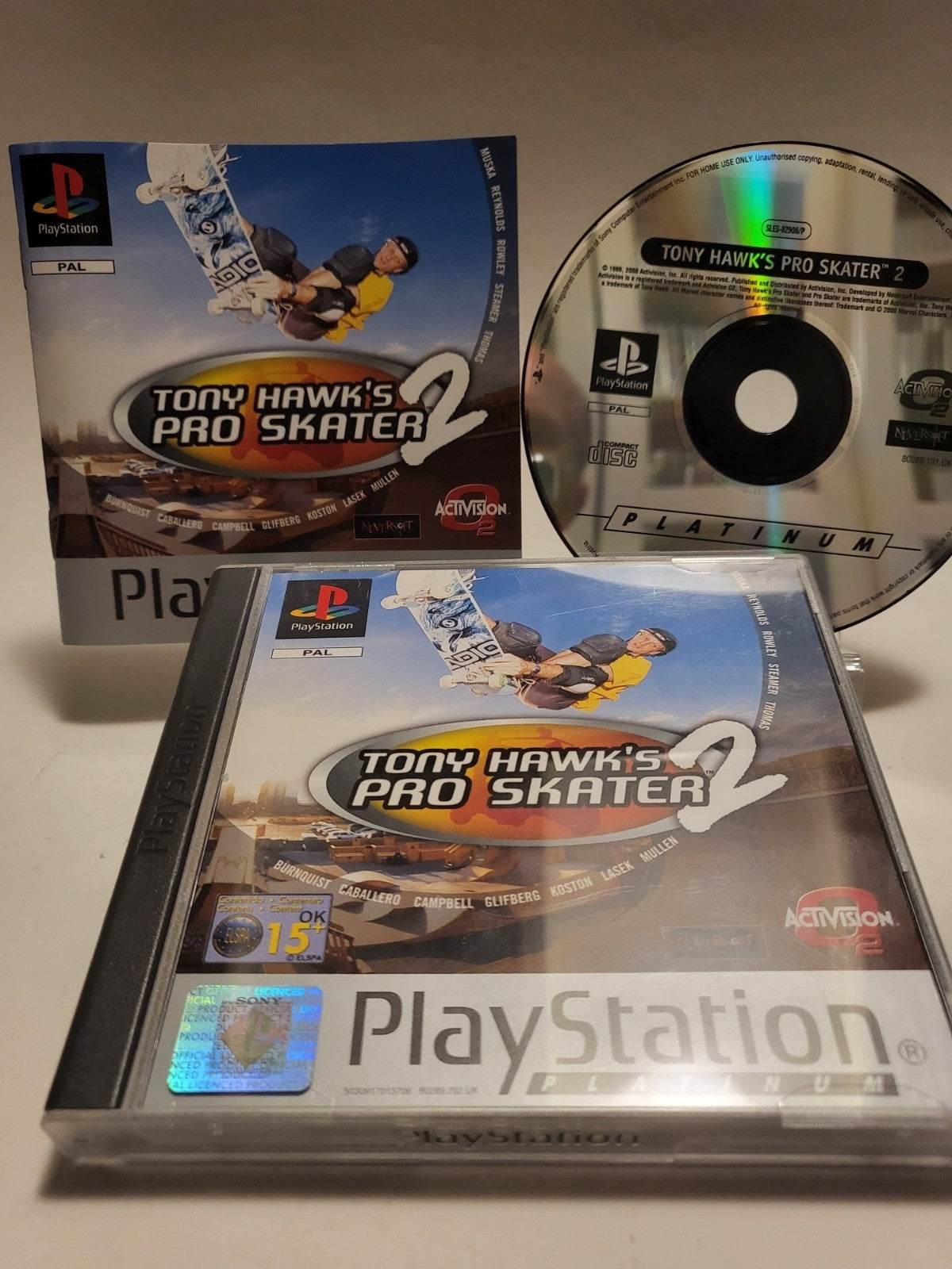 Tony Hawk's Pro Skater 2 Platinum Edition Playstation 1 - Feniks Gameshop