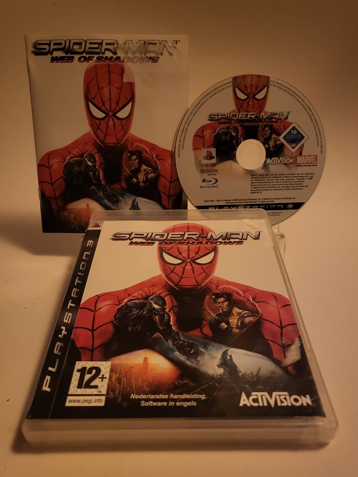 SPIDER-MAN WEB OF SHADOWS PS3 HEN/CFW 