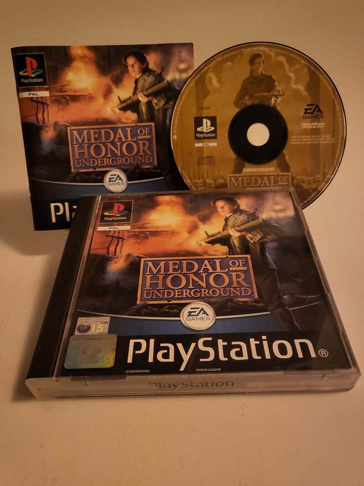 Medal of Honor Underground Playstation 1 - Feniks Gameshop