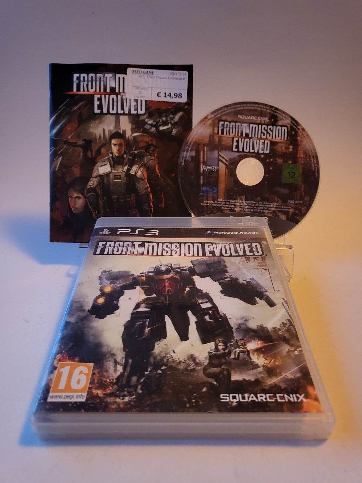 Front Mission Evolved Playstation 3 - Feniks Gameshop