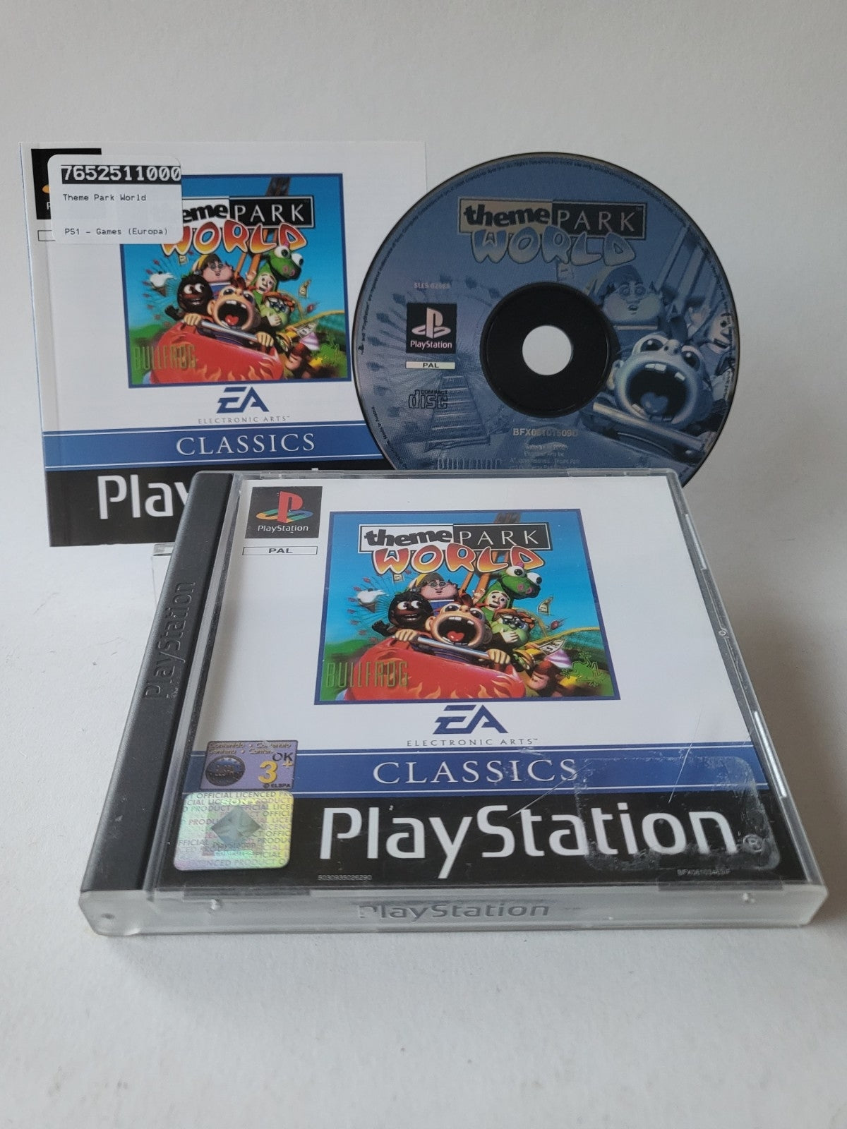 Theme Park World Classics Playstation 1 – Feniks Gameshop