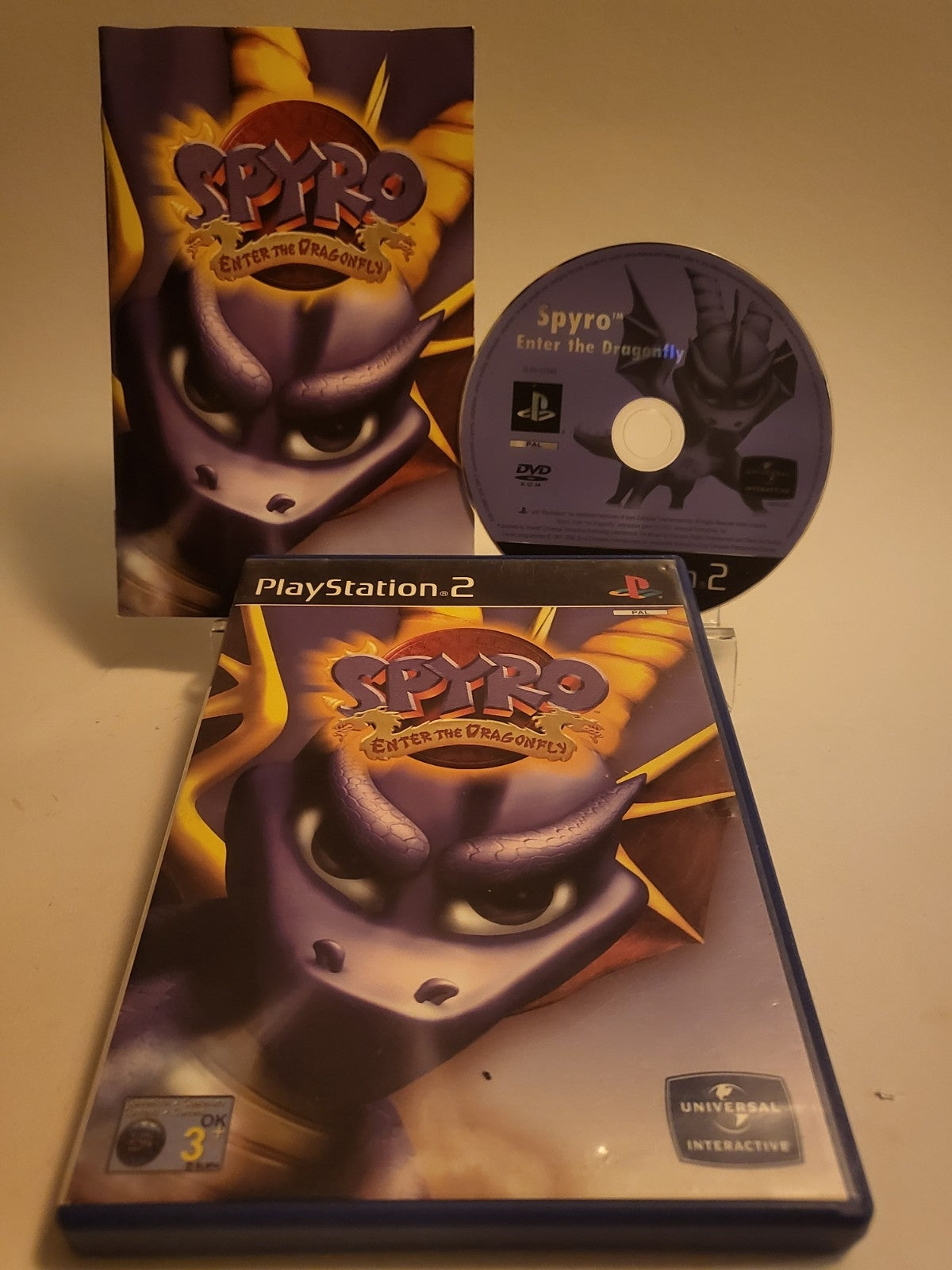 Spyro Enter The hotsell Dragonfly For Playstation 2