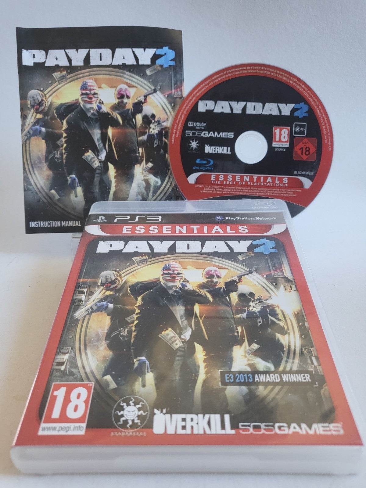 Payday 2 Essentials Edition Playstation 3 - Feniks Gameshop