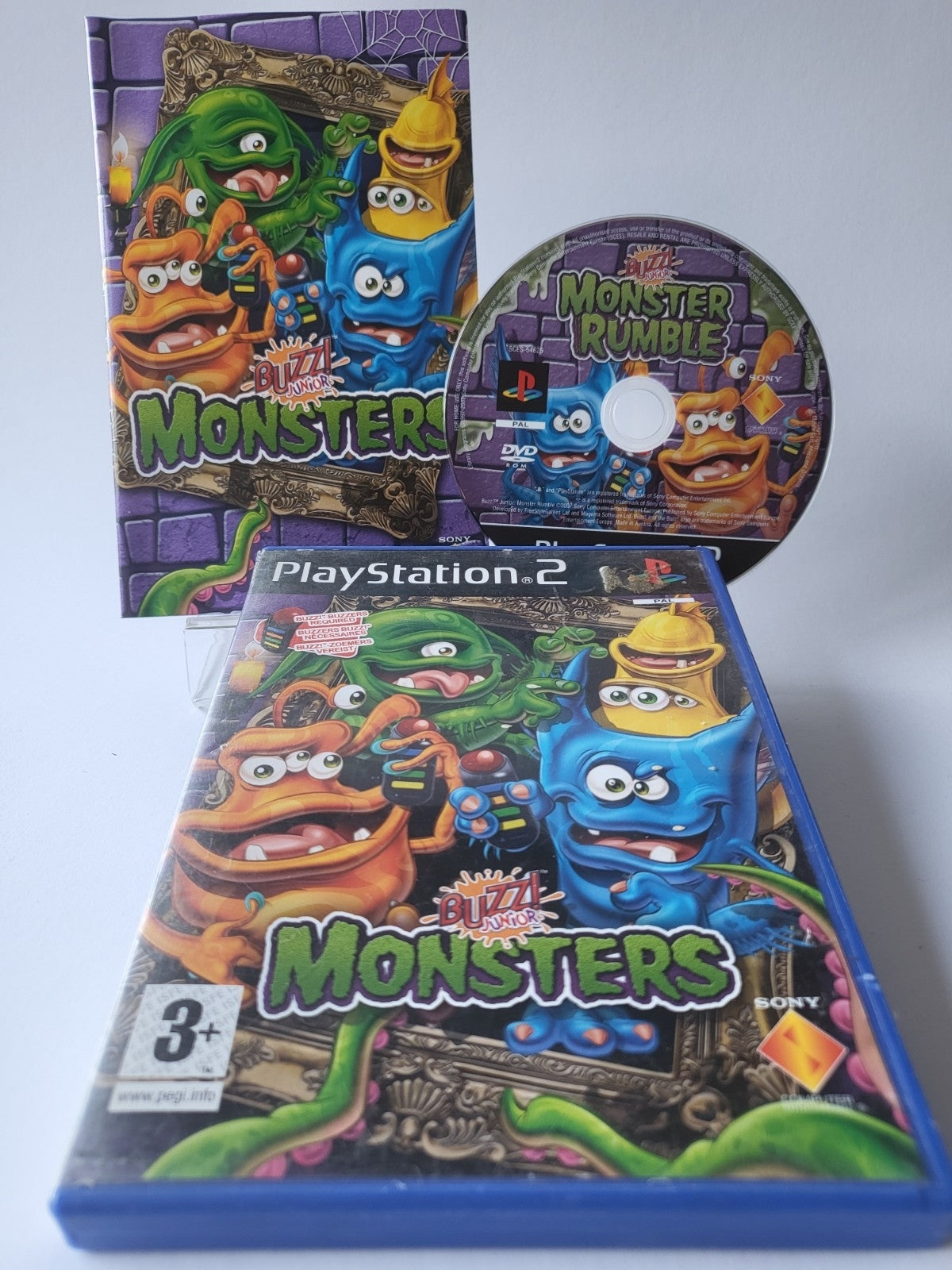 Buzz Junior Monsters. Playstation 2