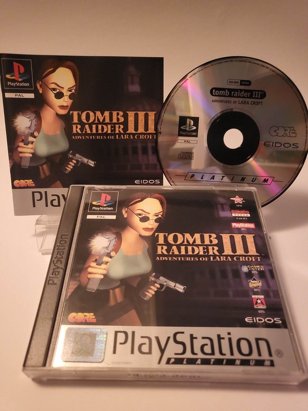 Tomb Raider III Platinum Edition Playstation 1 - Feniks Gameshop