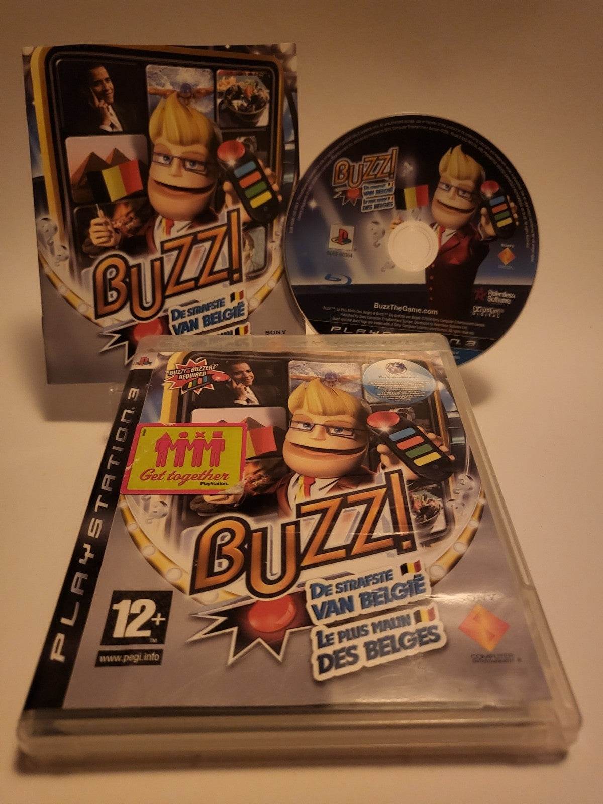 Buzz! De Strafste van België Playstation 3 - Feniks Gameshop