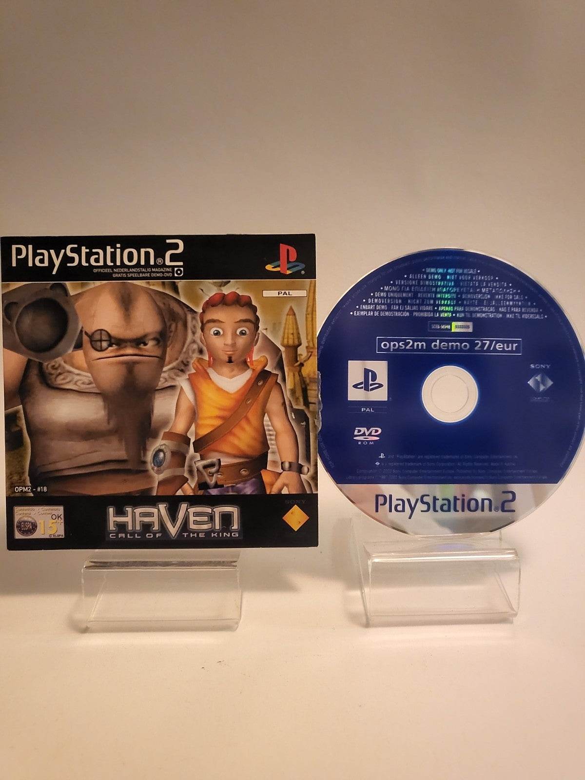 Haven Call of the King Ops2m Demo Disc 27 Playstation 2 - Feniks Gameshop