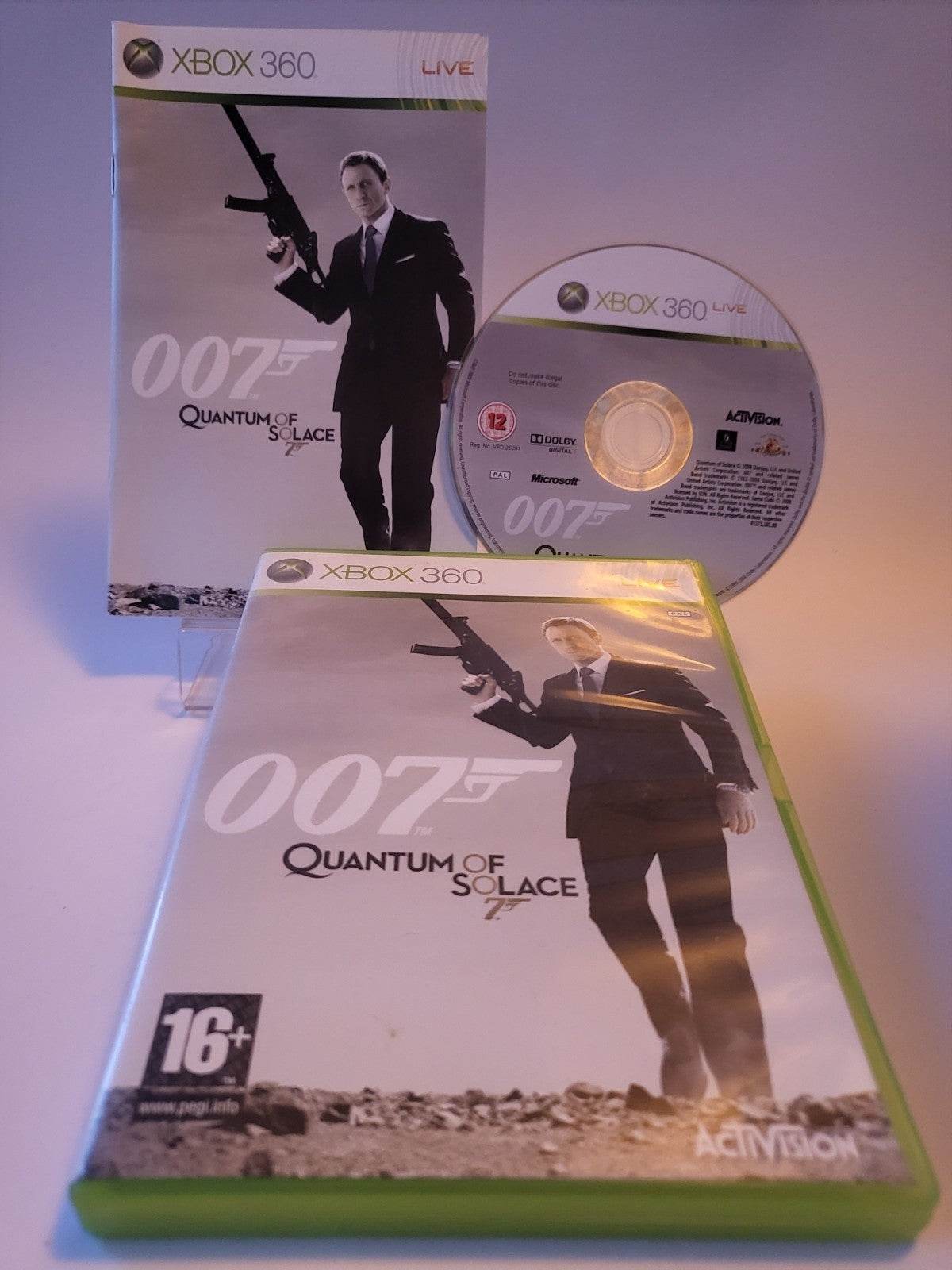 007 Quantum of Solace Xbox 360 - Feniks Gameshop