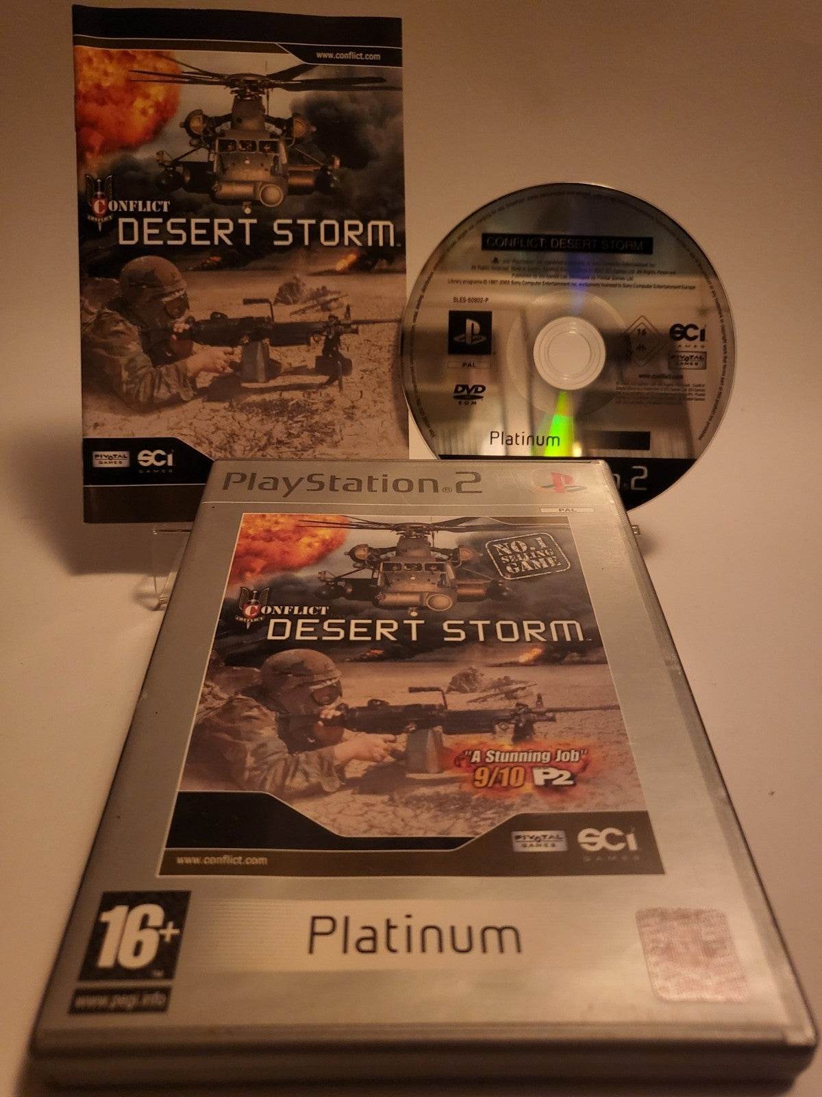 Conflict Desert Storm Platinum Playstation 2 - Feniks Gameshop