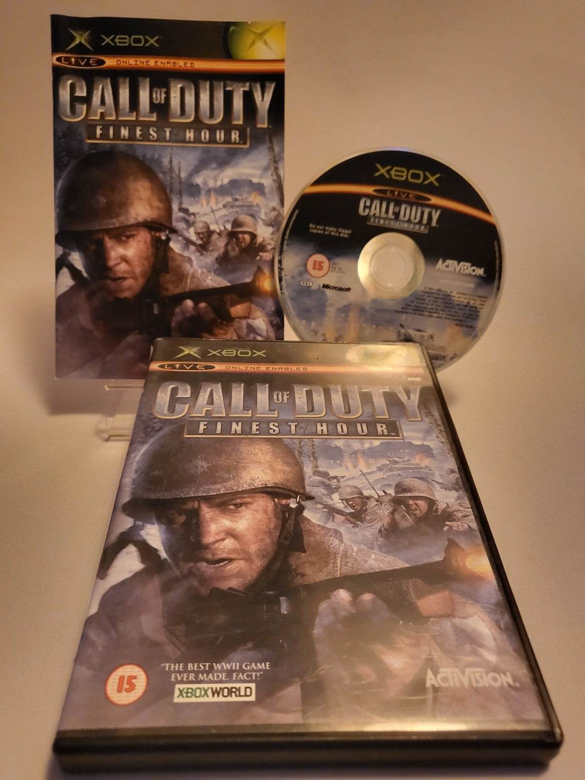 Call of Duty Finest Hour Xbox Original - Feniks Gameshop