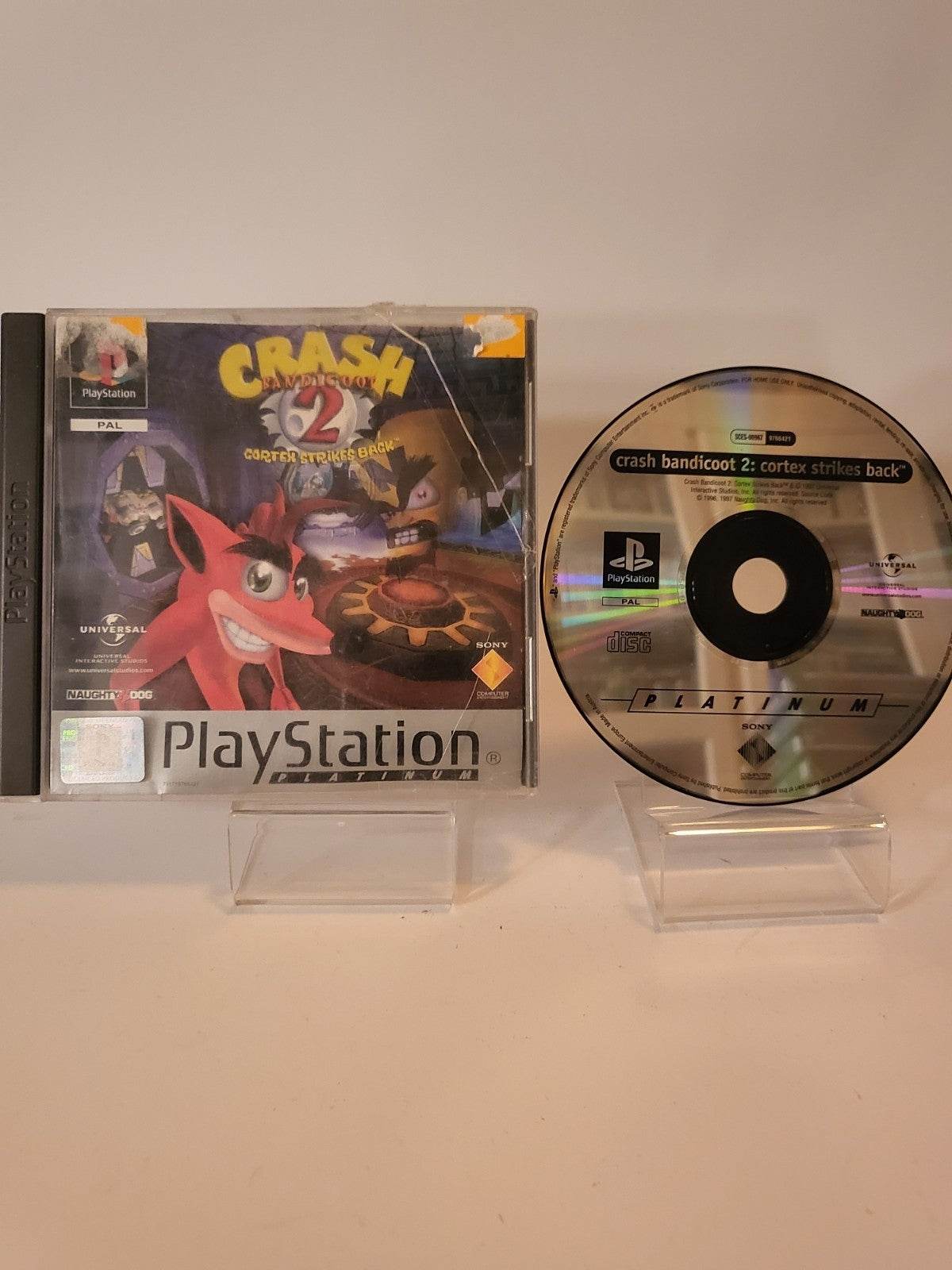 Crash Bandicoot 2 Cortex Strikes Back Platinum Playstation 1 - Feniks Gameshop