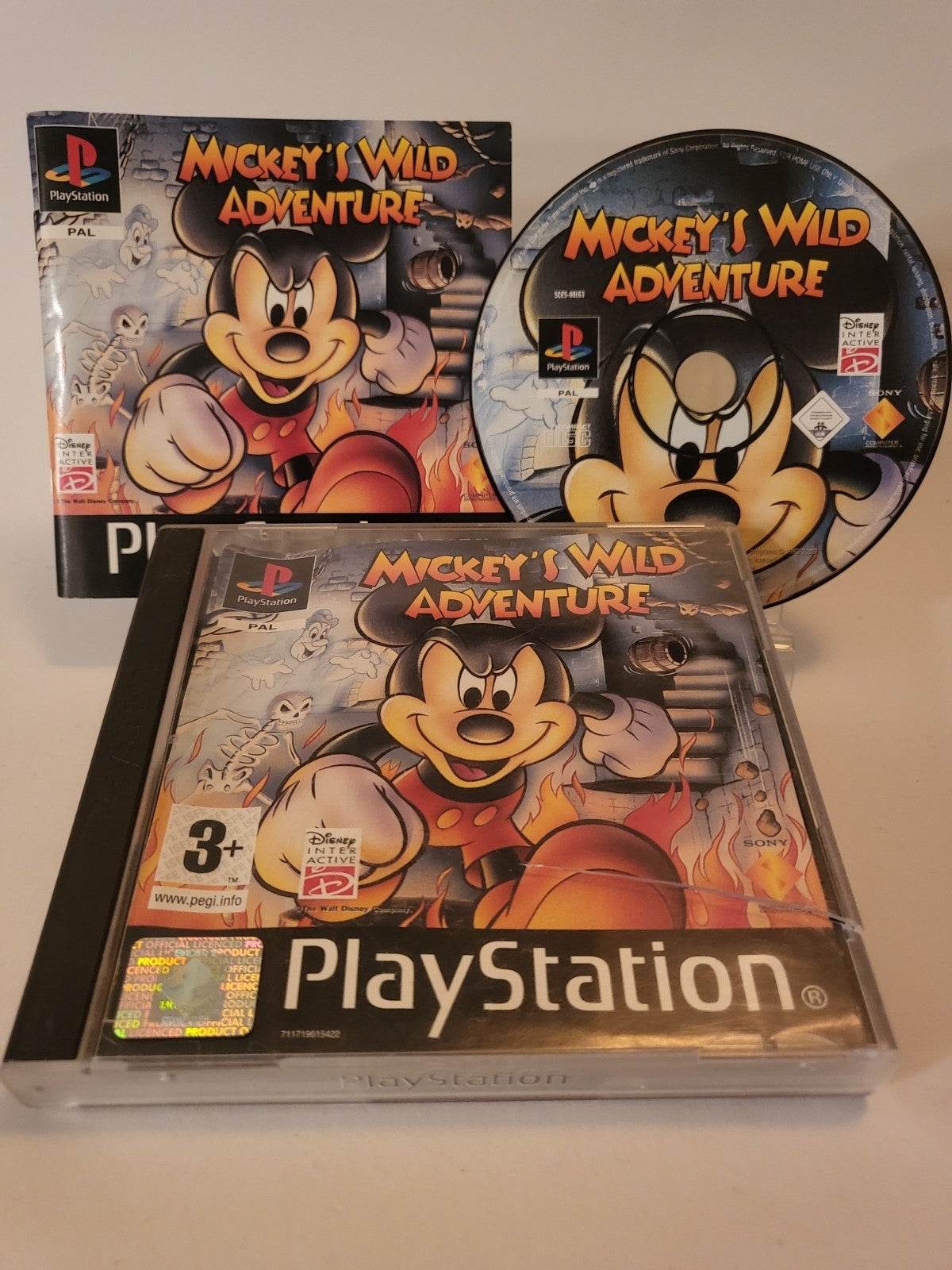 PS1 Mickey large s Wild Adventure