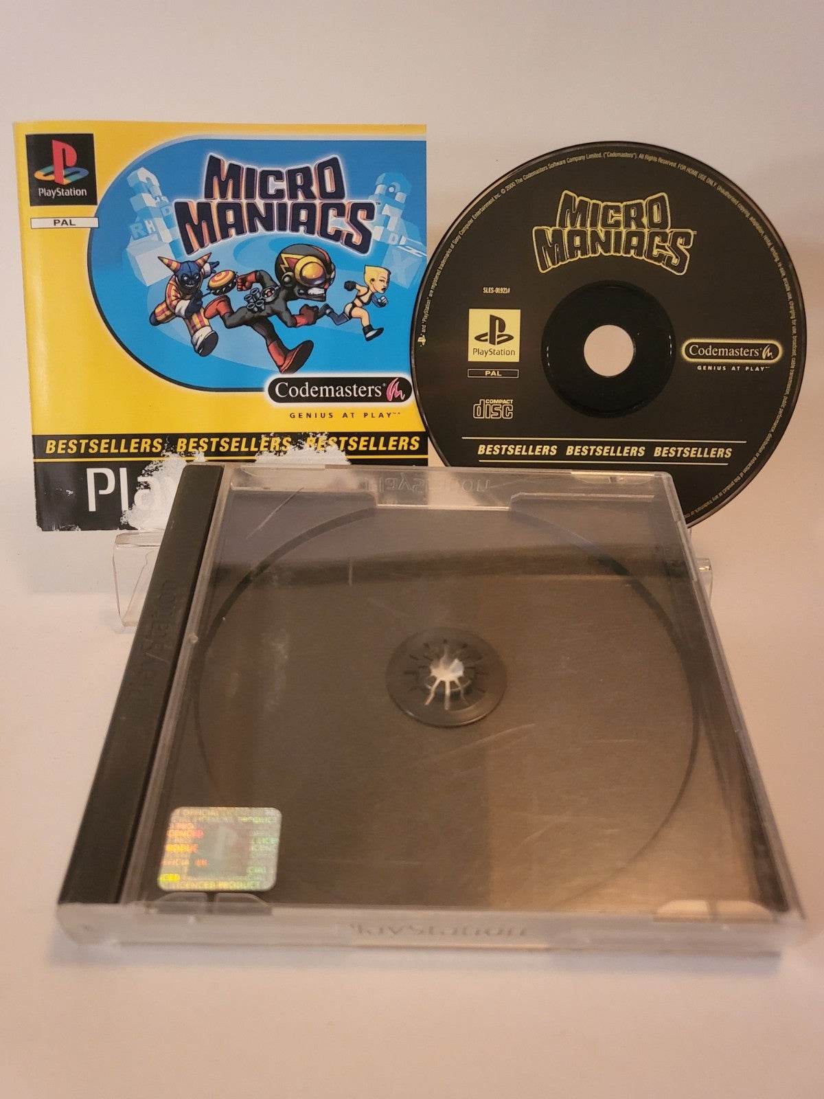 Micro Maniacs Best Sellers Playstation 1 - Feniks Gameshop