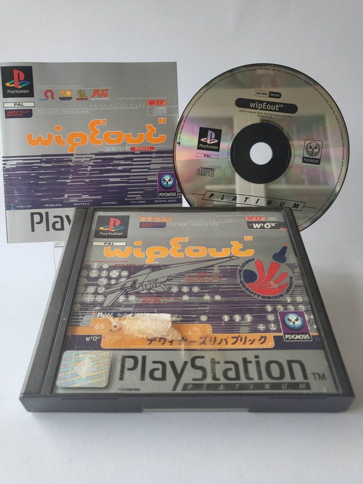 WipeOut Platinum Edition Playstation 1 - Feniks Gameshop