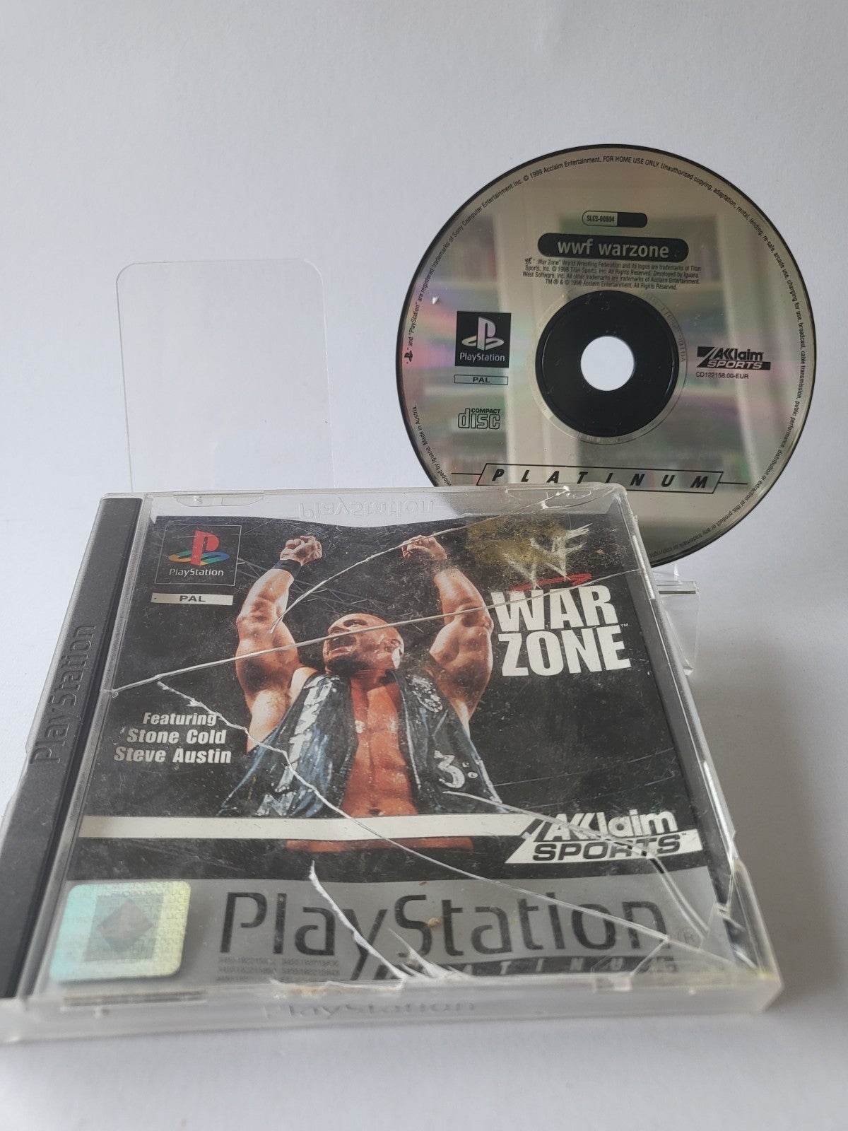 WWF Warzone Platinum Edition Playstation 1 - Feniks Gameshop