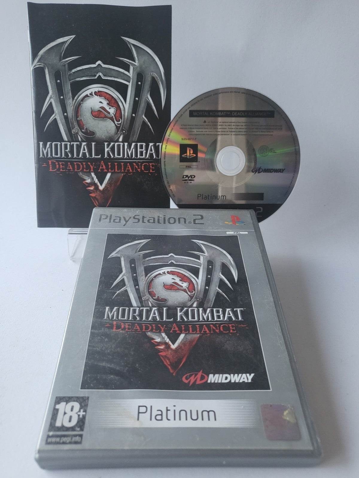 Mortal Kombat Deadly Alliance Platinum Playstation 2 - Feniks Gameshop