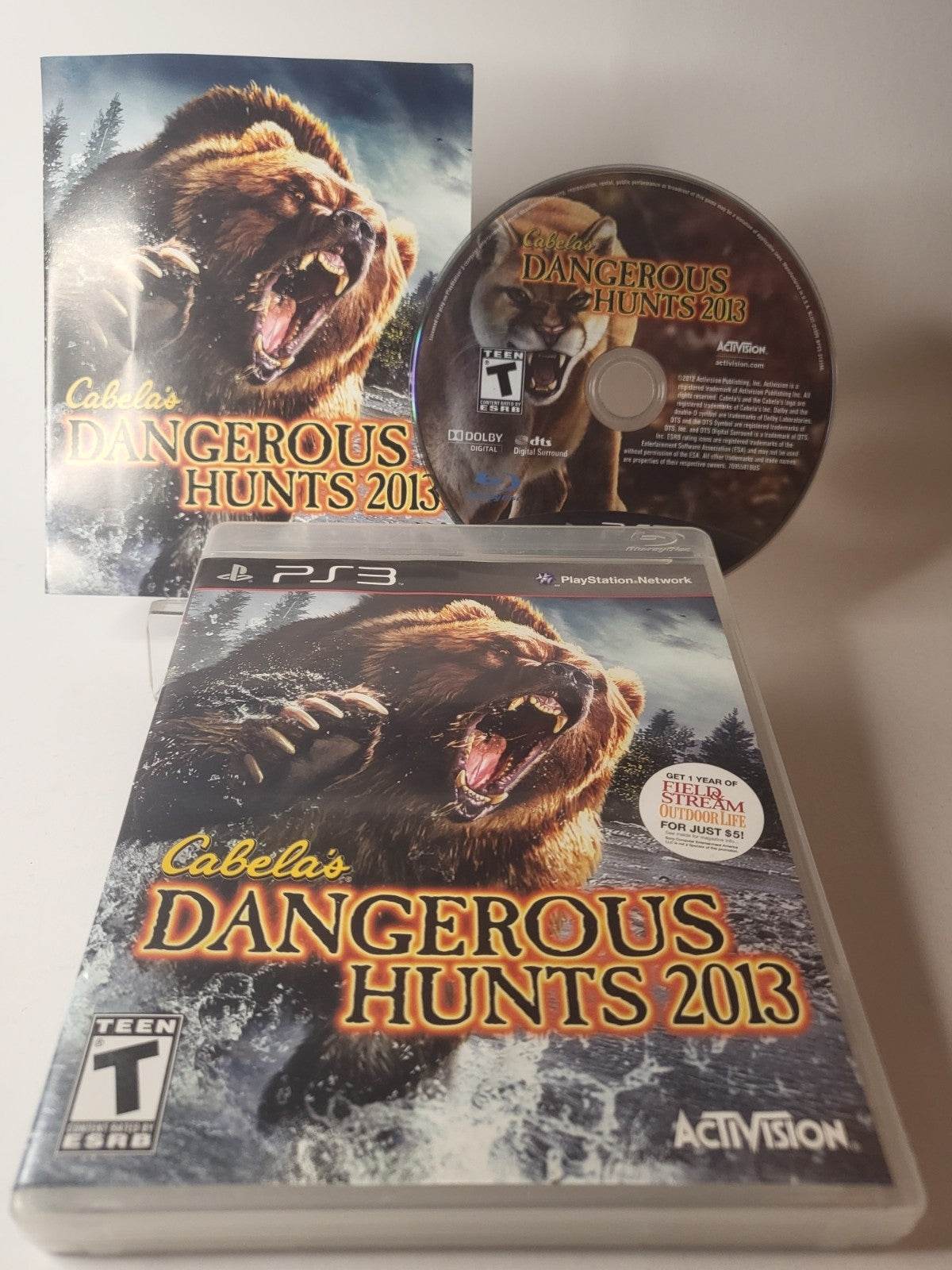 Cabela's Dangerous Hunts 2013 American Edition Playstation 3 - Feniks Gameshop