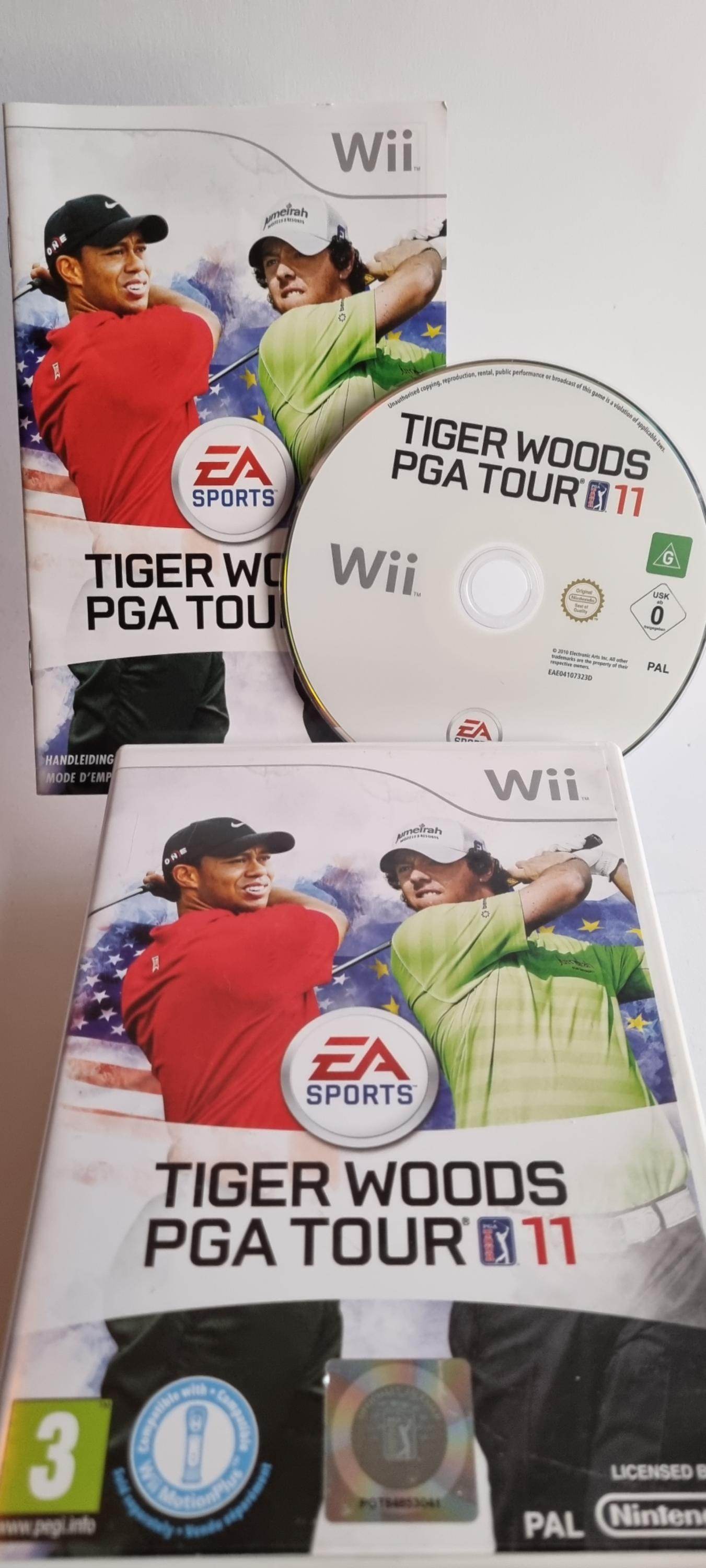 Tiger Woods Pga Tour 11 Nintendo Wii - Feniks Gameshop