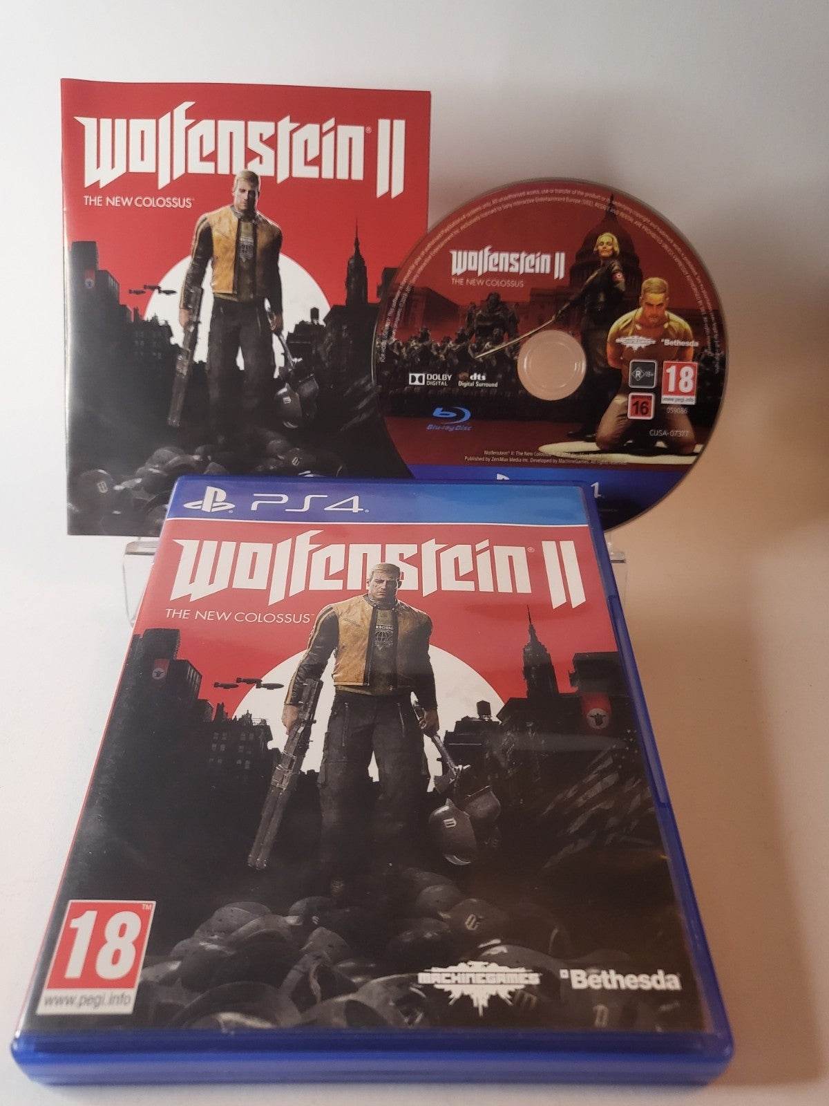 Wolfenstein II the New Colossus Playstation 4- Ps4 - Feniks Gameshop