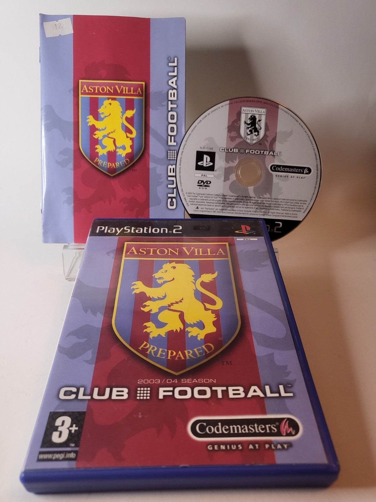 Aston Villa Club Football Playstation 2 - Feniks Gameshop