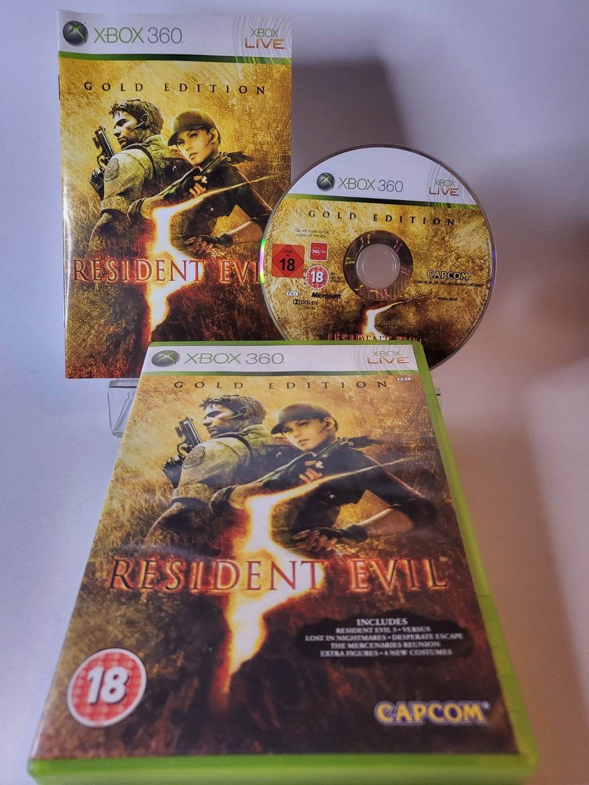 Resident Evil 5 Gold Edition Xbox 360 - Feniks Gameshop
