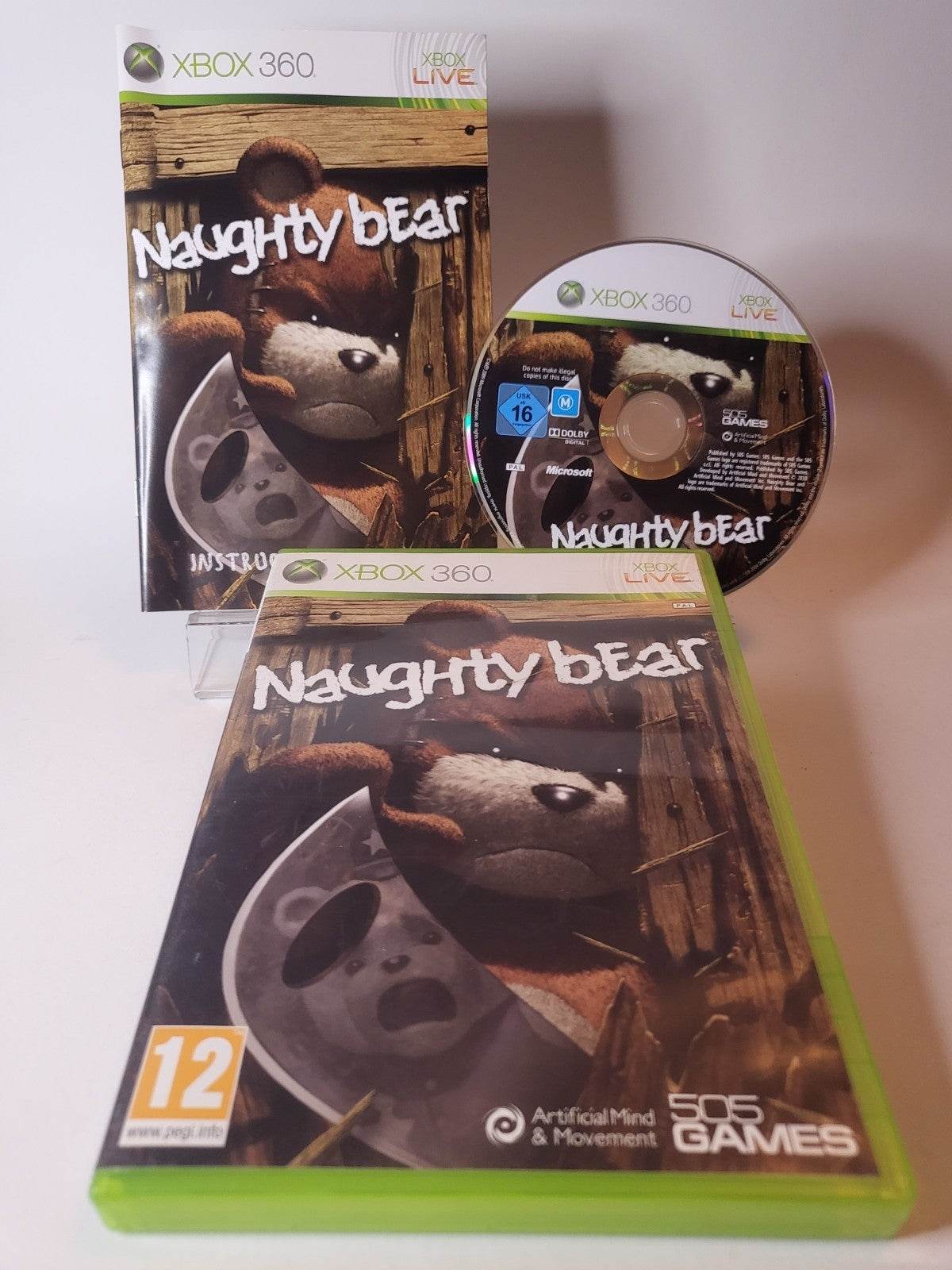 Naughty Bear Xbox 360 - Feniks Gameshop