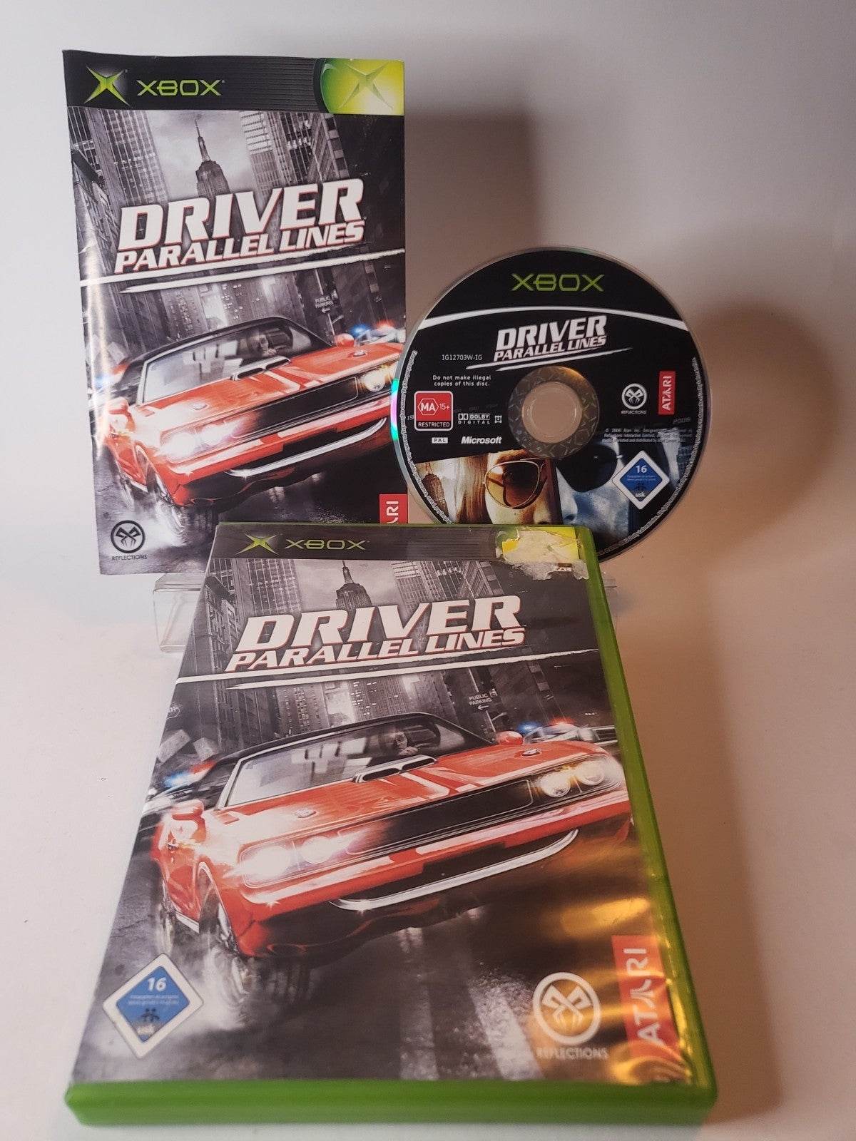 Driver Parallel Lines Duits Xbox Original - Feniks Gameshop