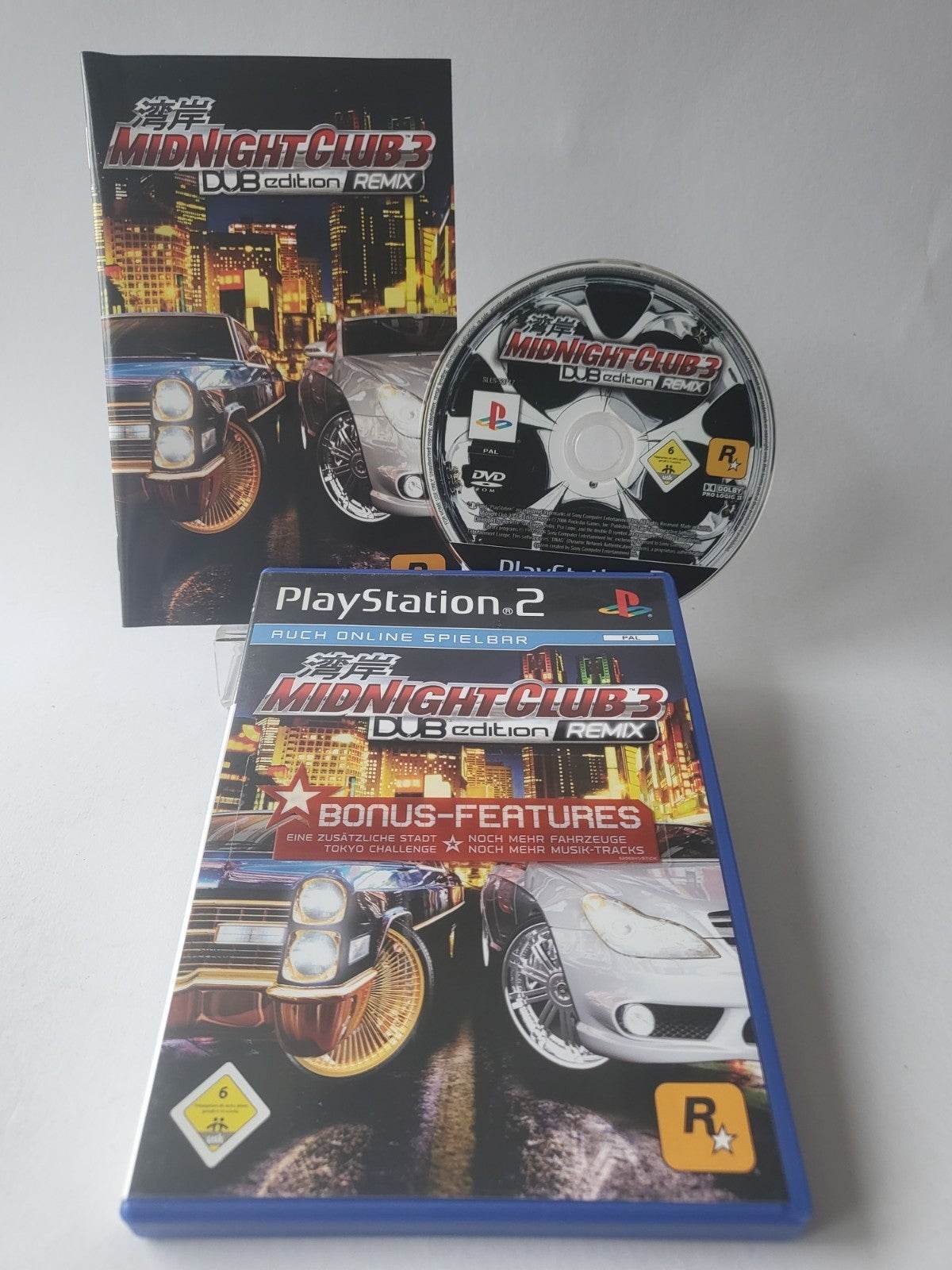 Midnight Club 3: DUB Edition Remix Duitstalig PS2 - Feniks Gameshop