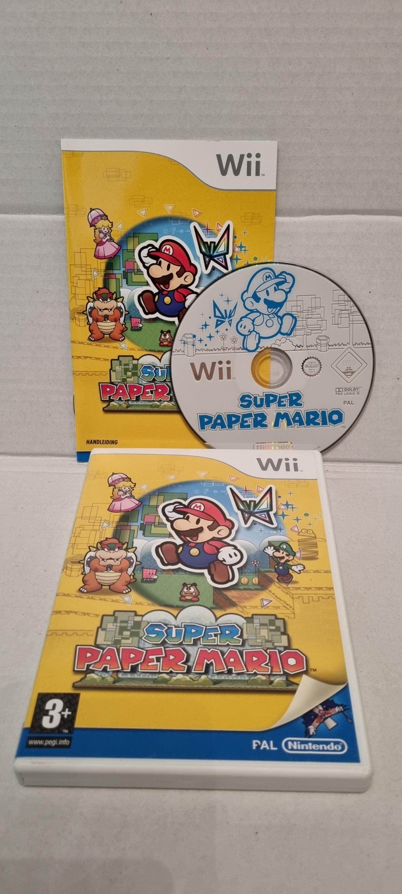 Super Mario Paper Nintendo Wii - Feniks Gameshop