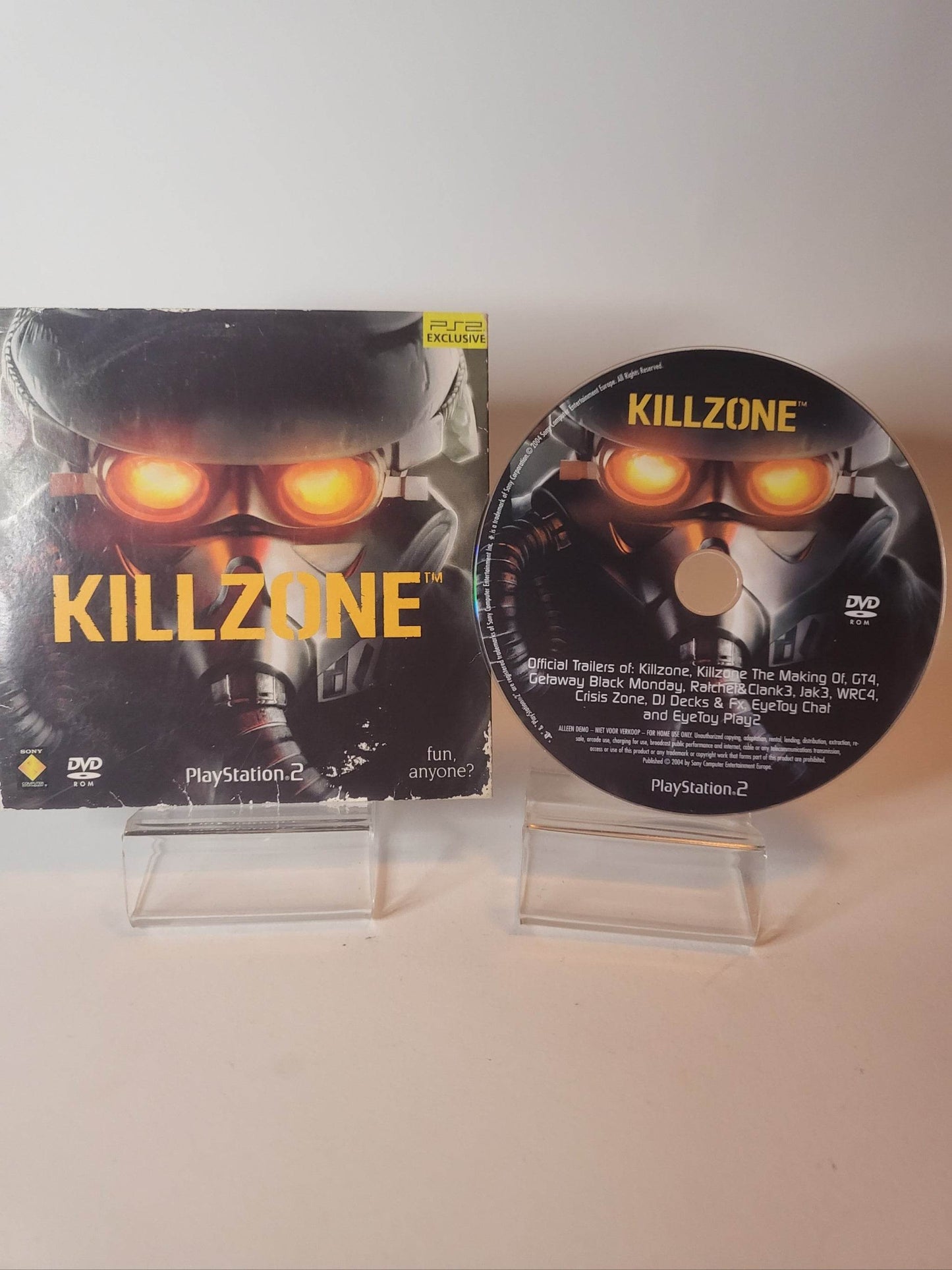 Promo Disc Killzone Playstation 2 - Feniks Gameshop