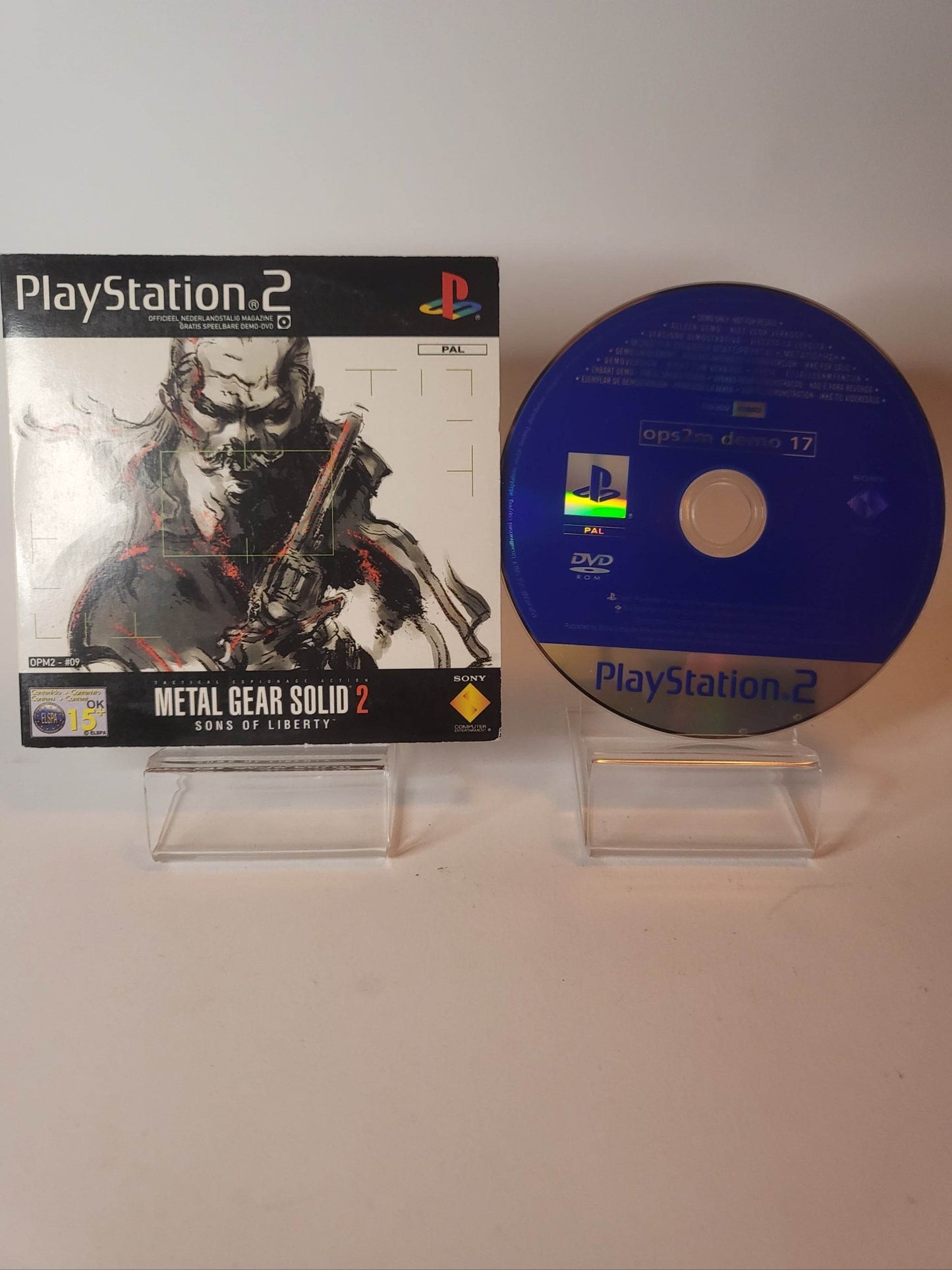 Demo Disc Metal Gear Solid 2 Sons of Liberty Playstation 2 - Feniks Gameshop