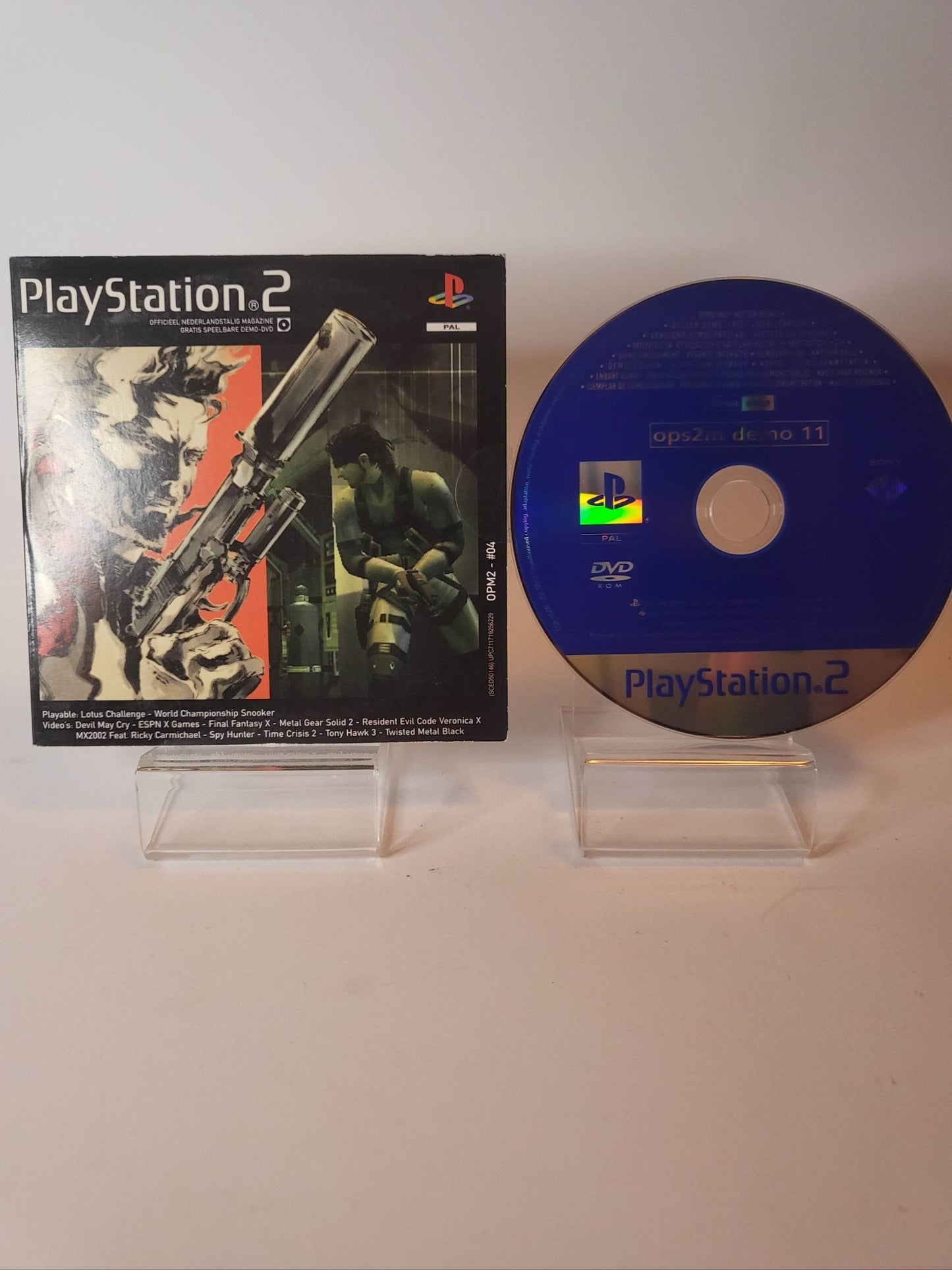 Demo Disc Metal Gear Solid 2 Playstation 2 - Feniks Gameshop