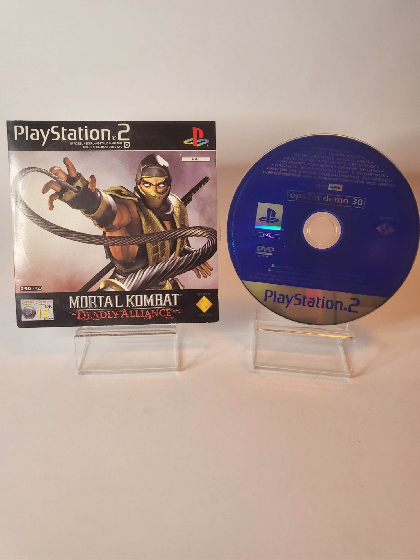 Demo Disc Mortal Kombat Deadly Alliance Playstation 2 - Feniks Gameshop