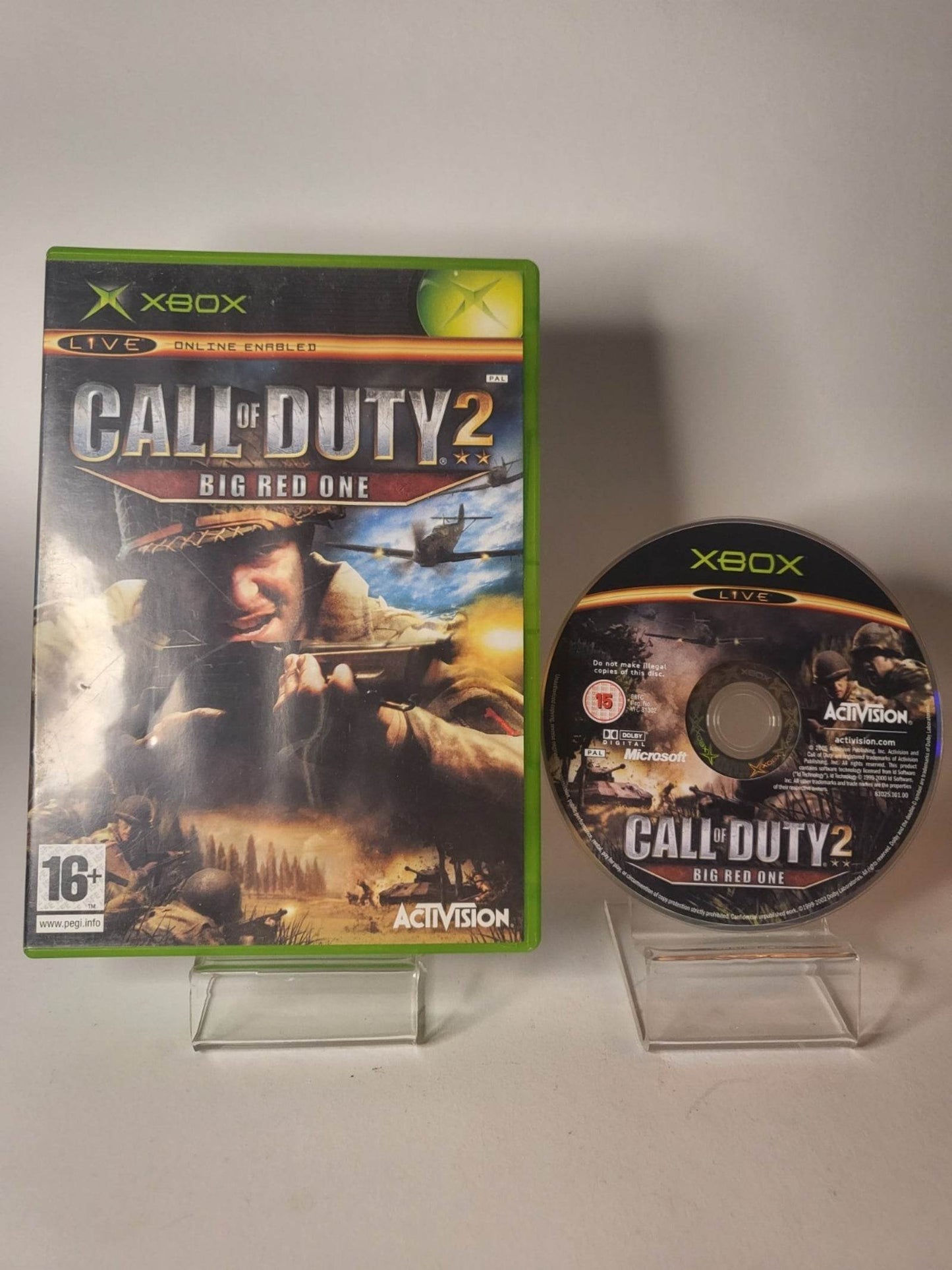 Call of Duty 2 Big Red One (No Book) Xbox Original - Feniks Gameshop